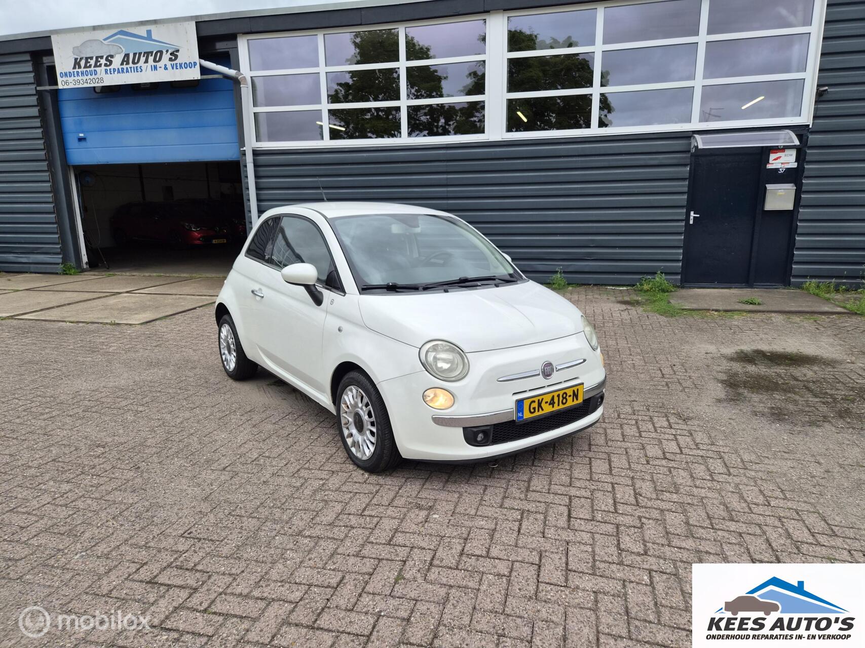 Fiat 500 1.2 Naked 2009 - voorkant