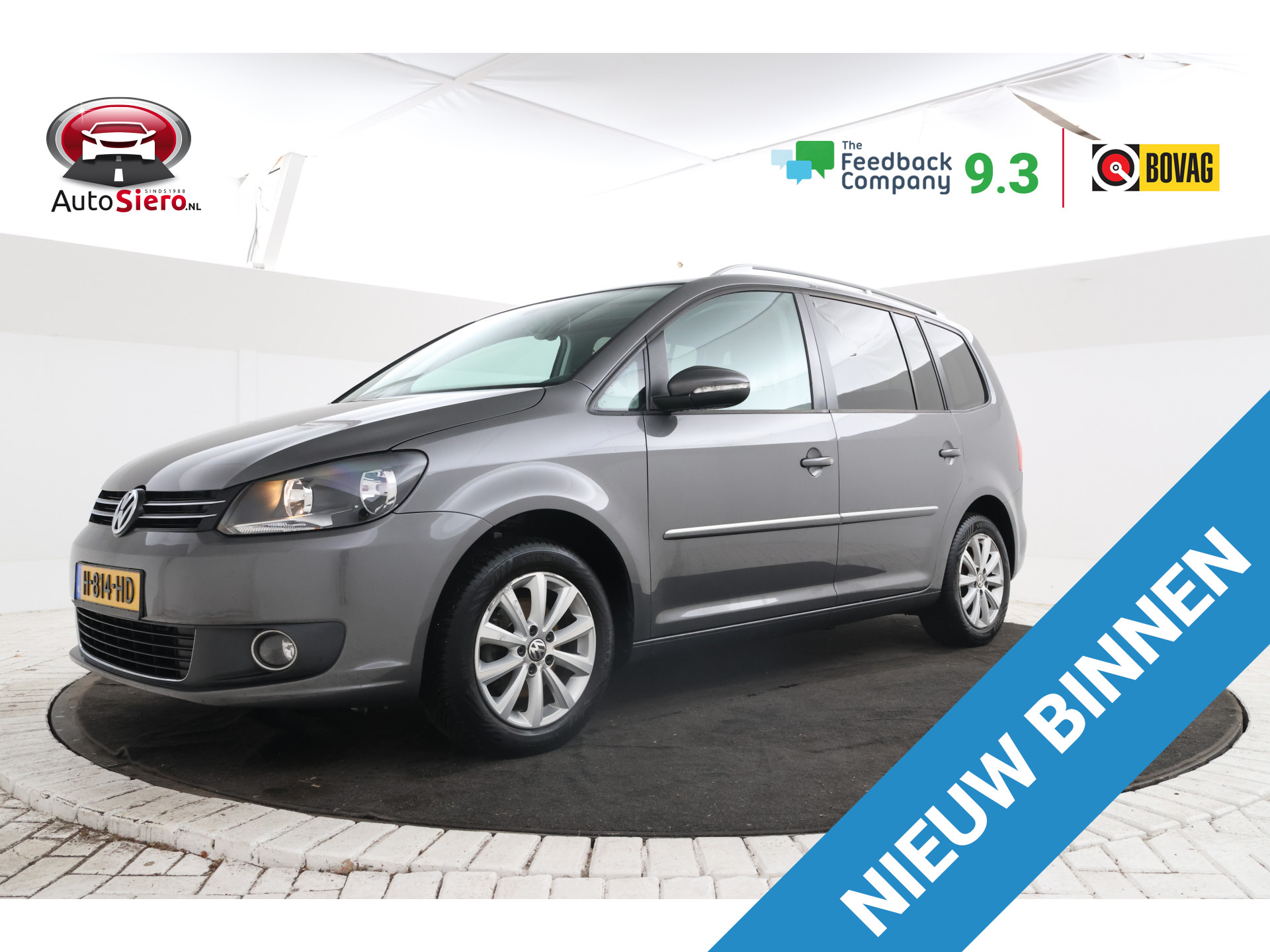 Volkswagen Touran 1.6 TDI Comfortline BlueMotion 2013 - voorkant