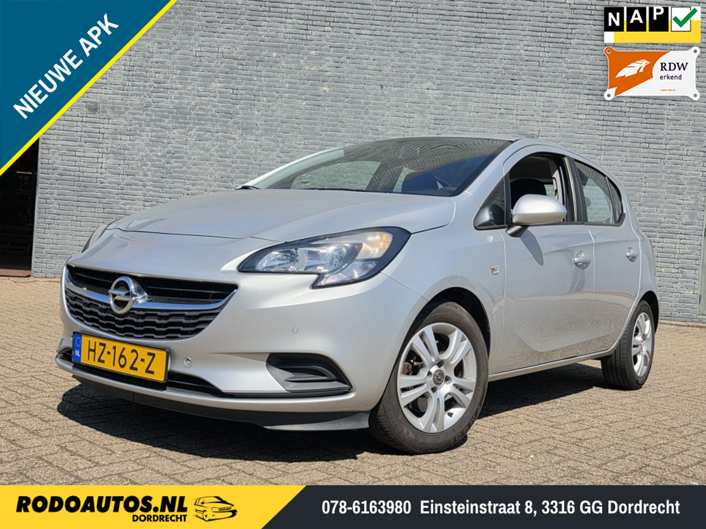 Opel Corsa-e 1.0 Turbo Edition 5Drs Airco/Cruise Nw APK ✅ 2016 - voorkant