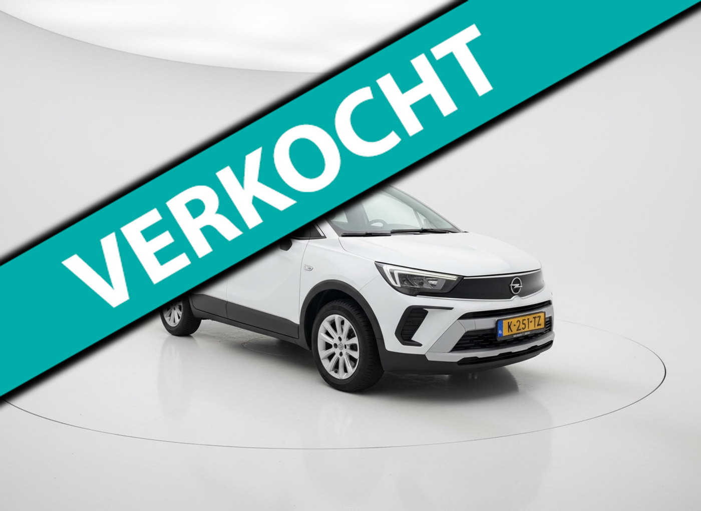 Opel Corssland 1.2 Turbo Elegance|Camera|Cruise|Nap|1ste eig.|Automaat 2021 - voorkant