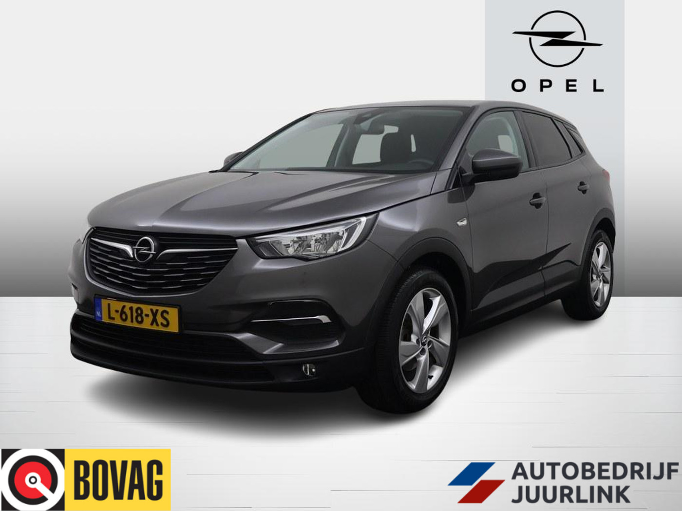 Opel Grandland X 1.2 Turbo Automaat Trekhaak/Winterpakket/18inch/ 2020 - voorkant