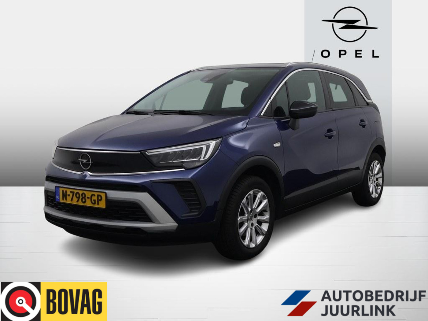 Opel Corssland 1.2 Turbo Elegance  Pano/Nav/Agr/Led/Winterpakket/ 2021 - voorkant