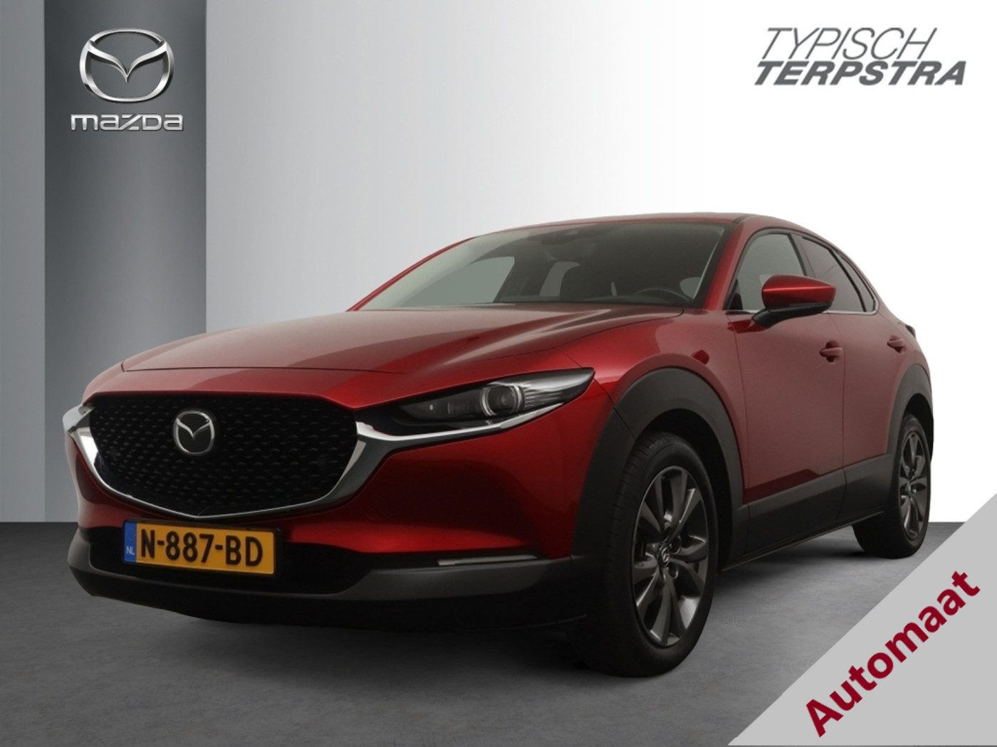 Mazda Mazda Cx-30 Skyactiv-X 186 M-Hybrid Luxury Automaat | Trekhaak 2021 - voorkant