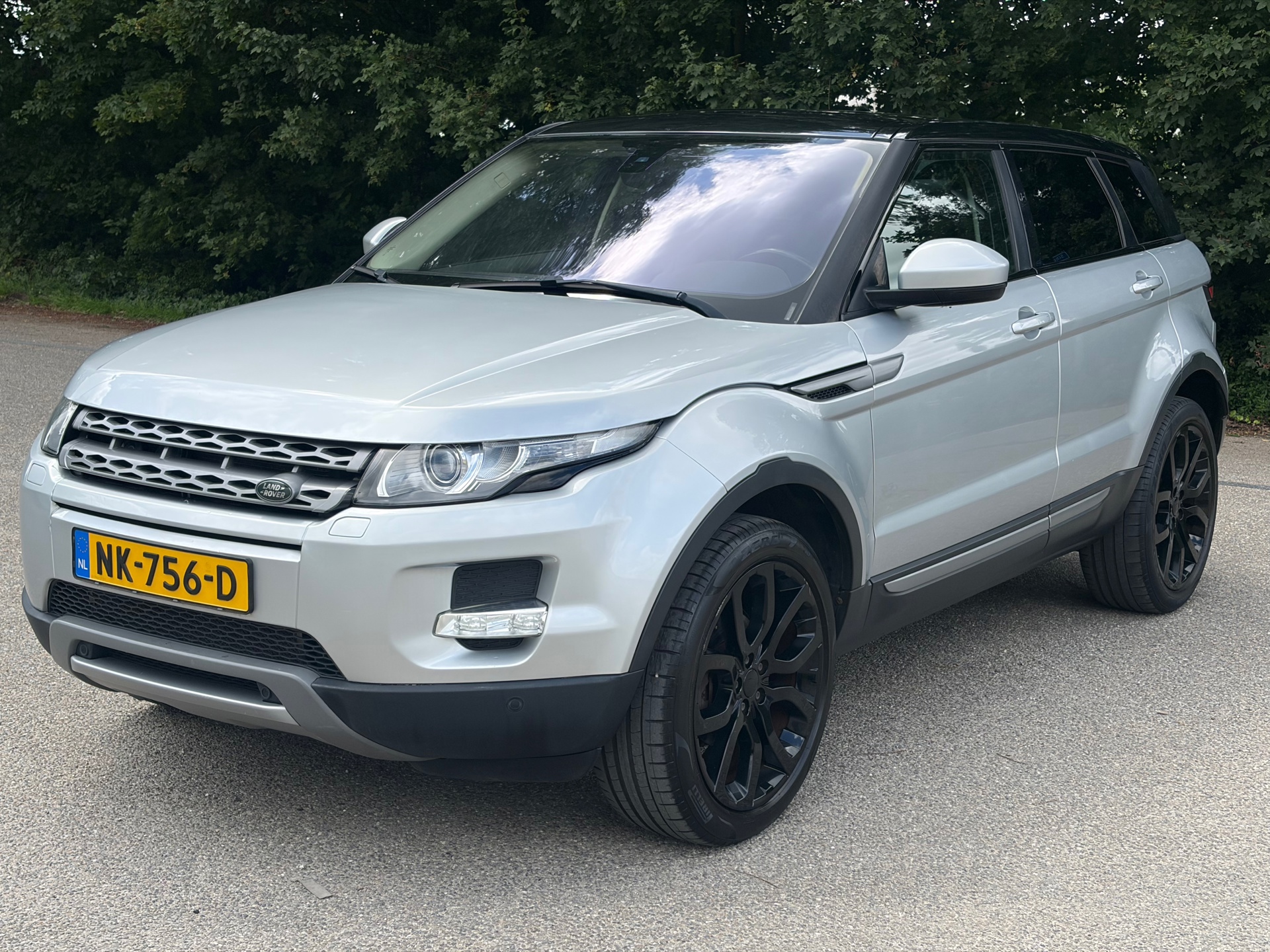 Land Rover Range Rover Evoque 2.0 Si 4WD Sicilian Yellow 2014 - voorkant