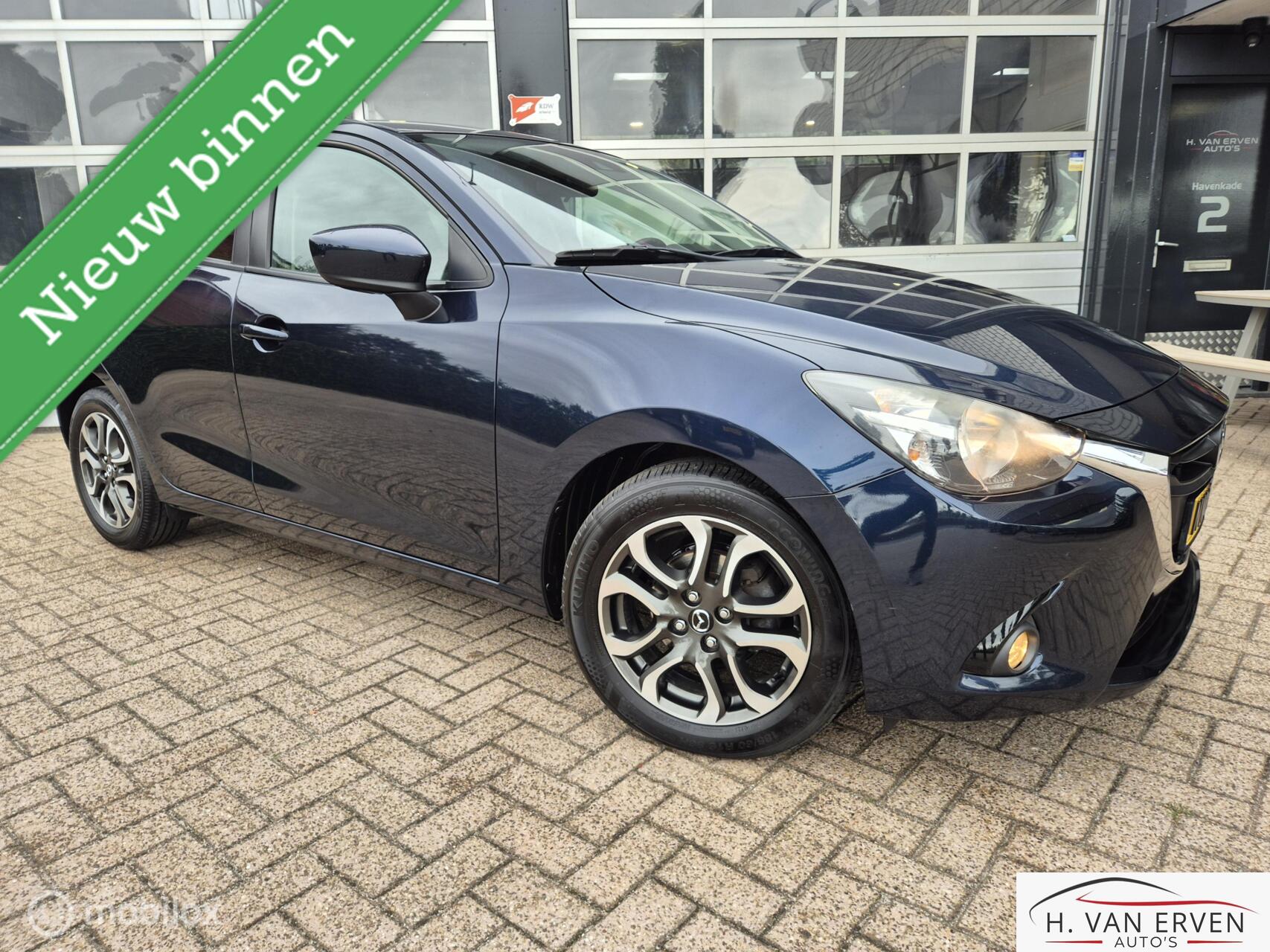 Mazda Mazda2 1.5 Skyactiv-G GT-M Line NAVI PDC CLIMA CRUISE NAP 2017 - voorkant