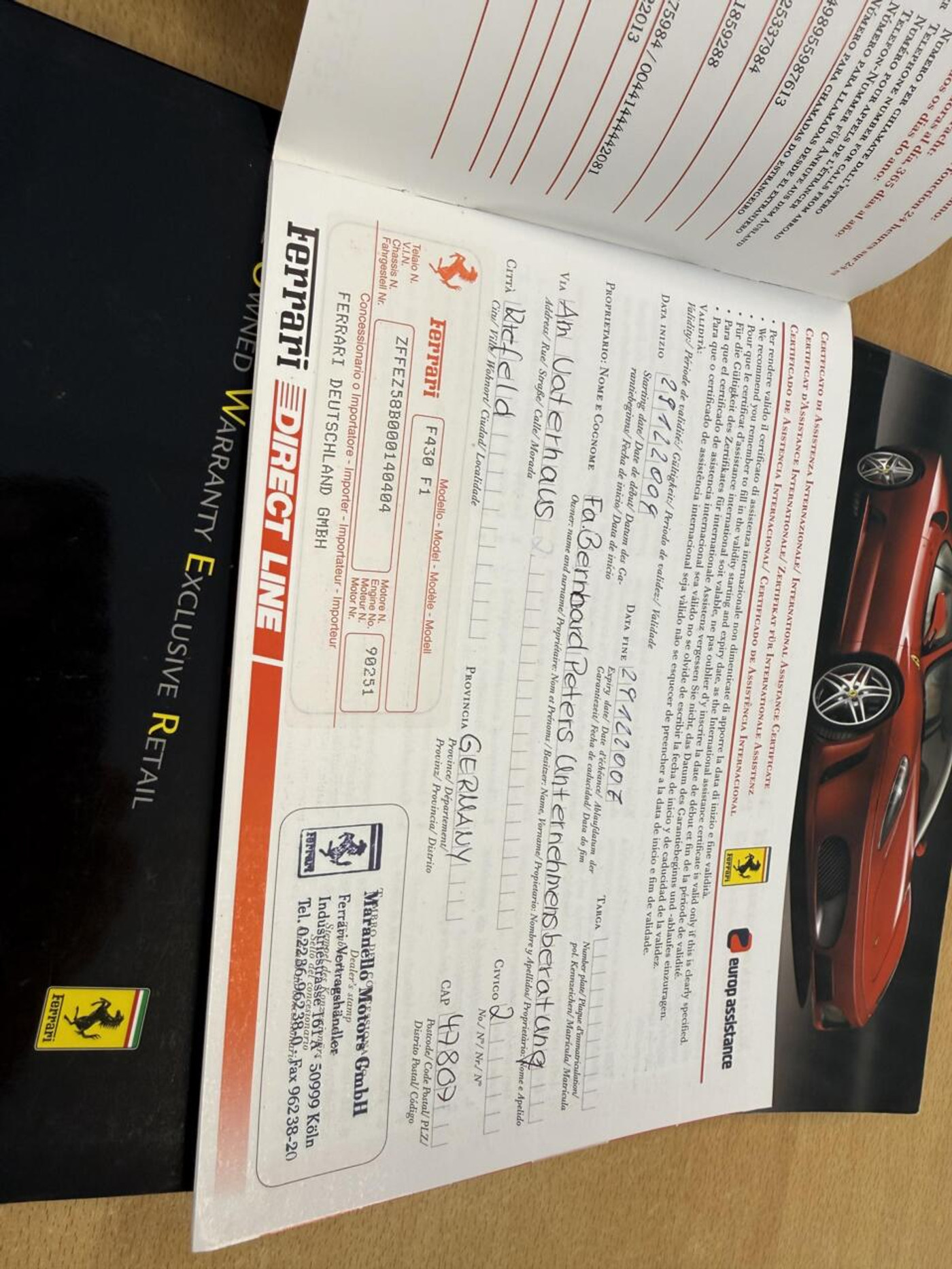 Foto van Ferrari 430