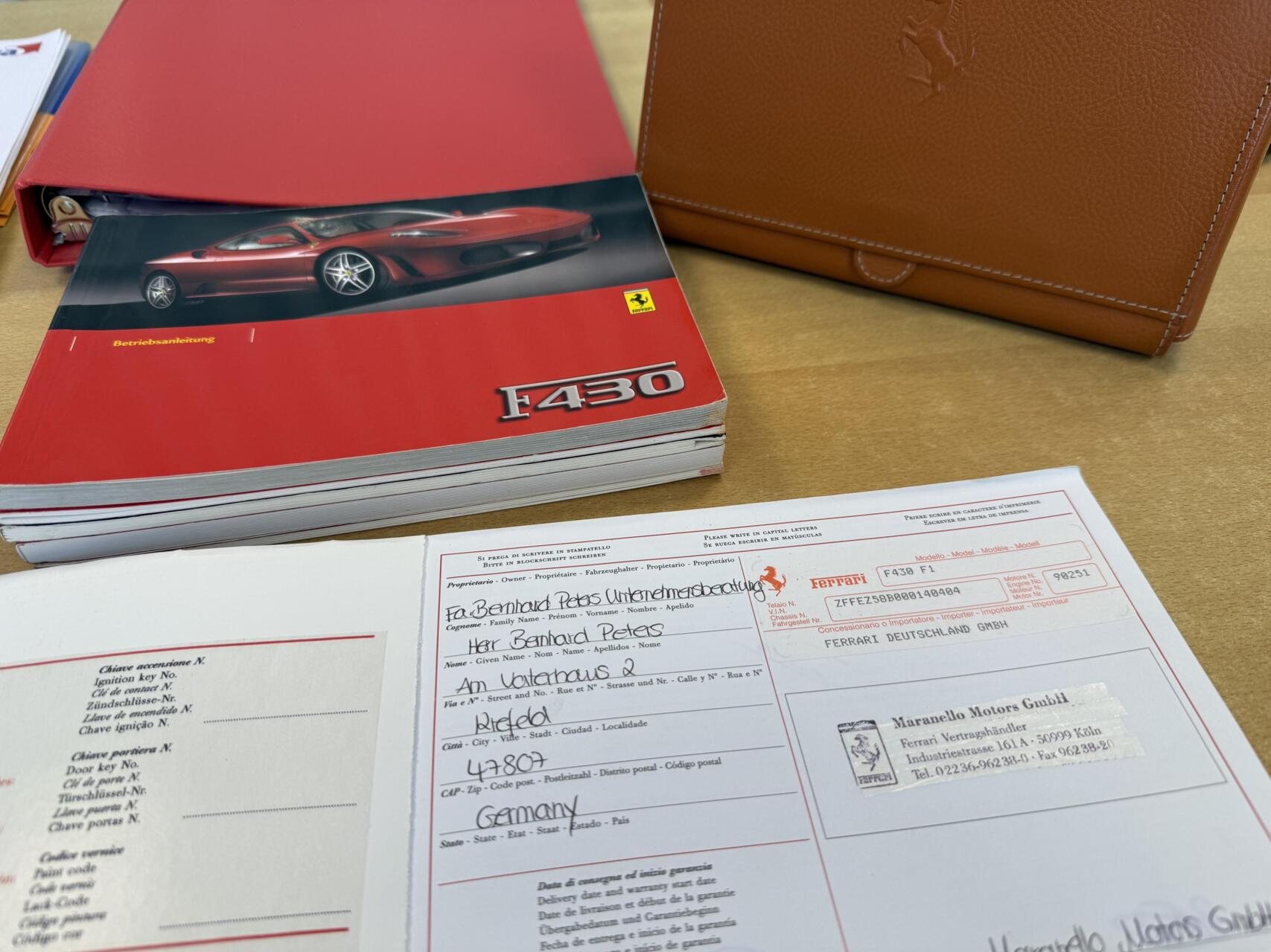 Foto van Ferrari 430
