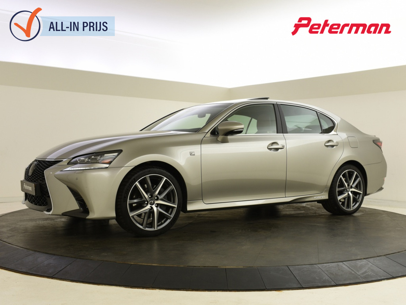 Lexus Lexus Gs300h 300h F Sport Line | NL auto | Mark Levinson | Panoramadak | 2017 - voorkant
