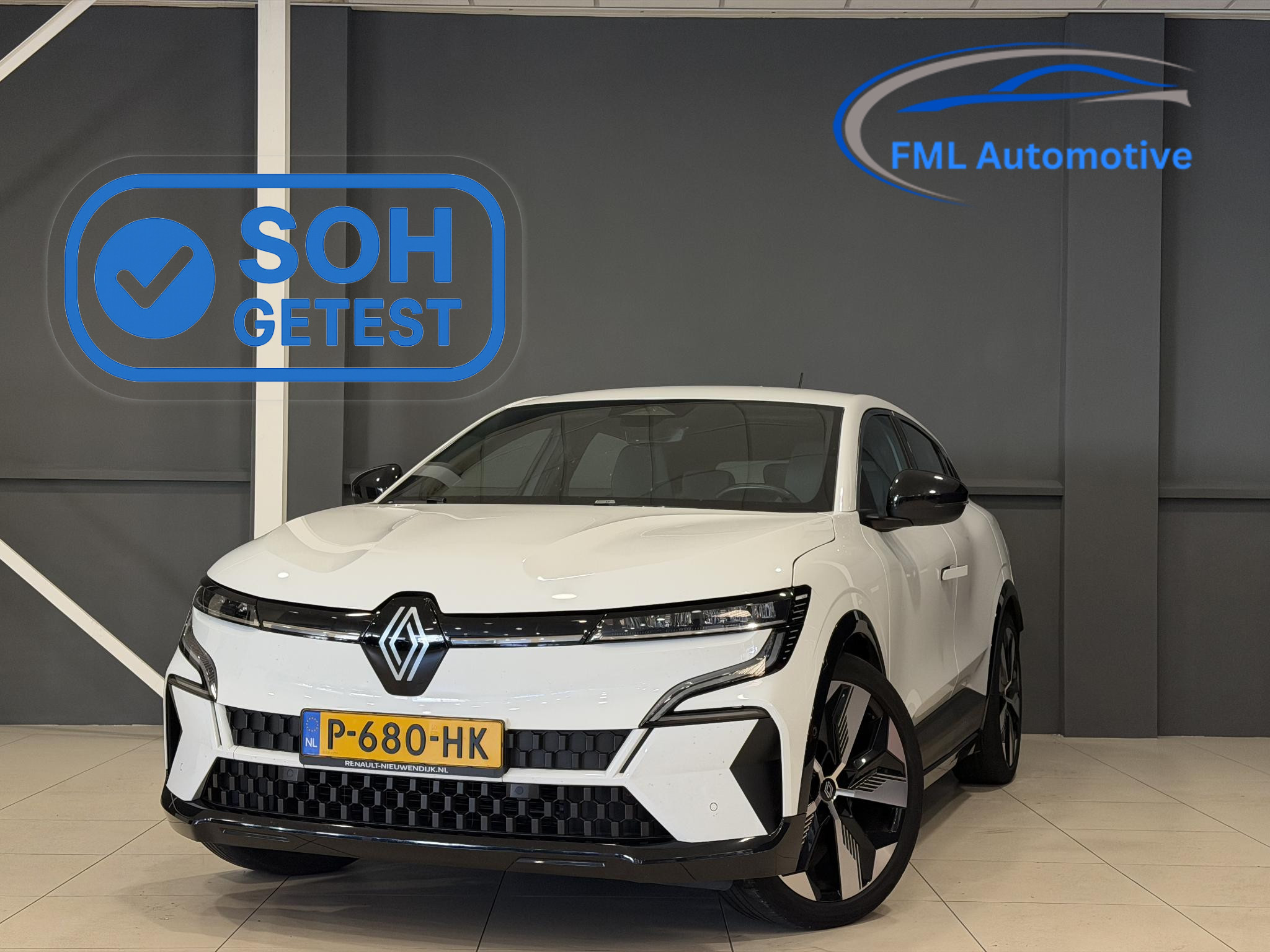 Renault Megane E-tech Electric EV60 Optimum Charge Iconic 2022 - voorkant