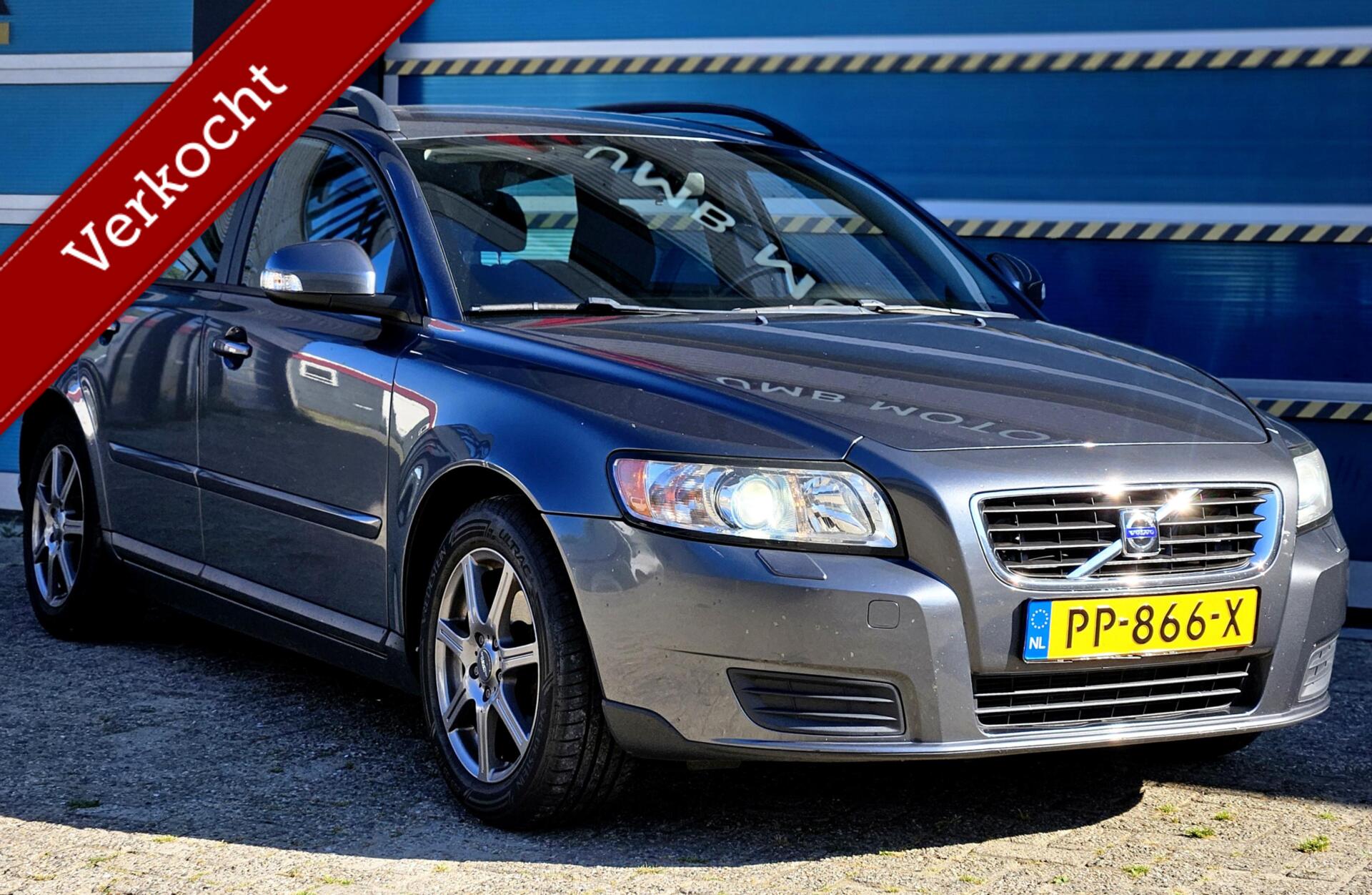 Volvo V50 1.8 2009 Goed onderhouden Nieuwe APK Xenon Trekhaak 2009 - voorkant