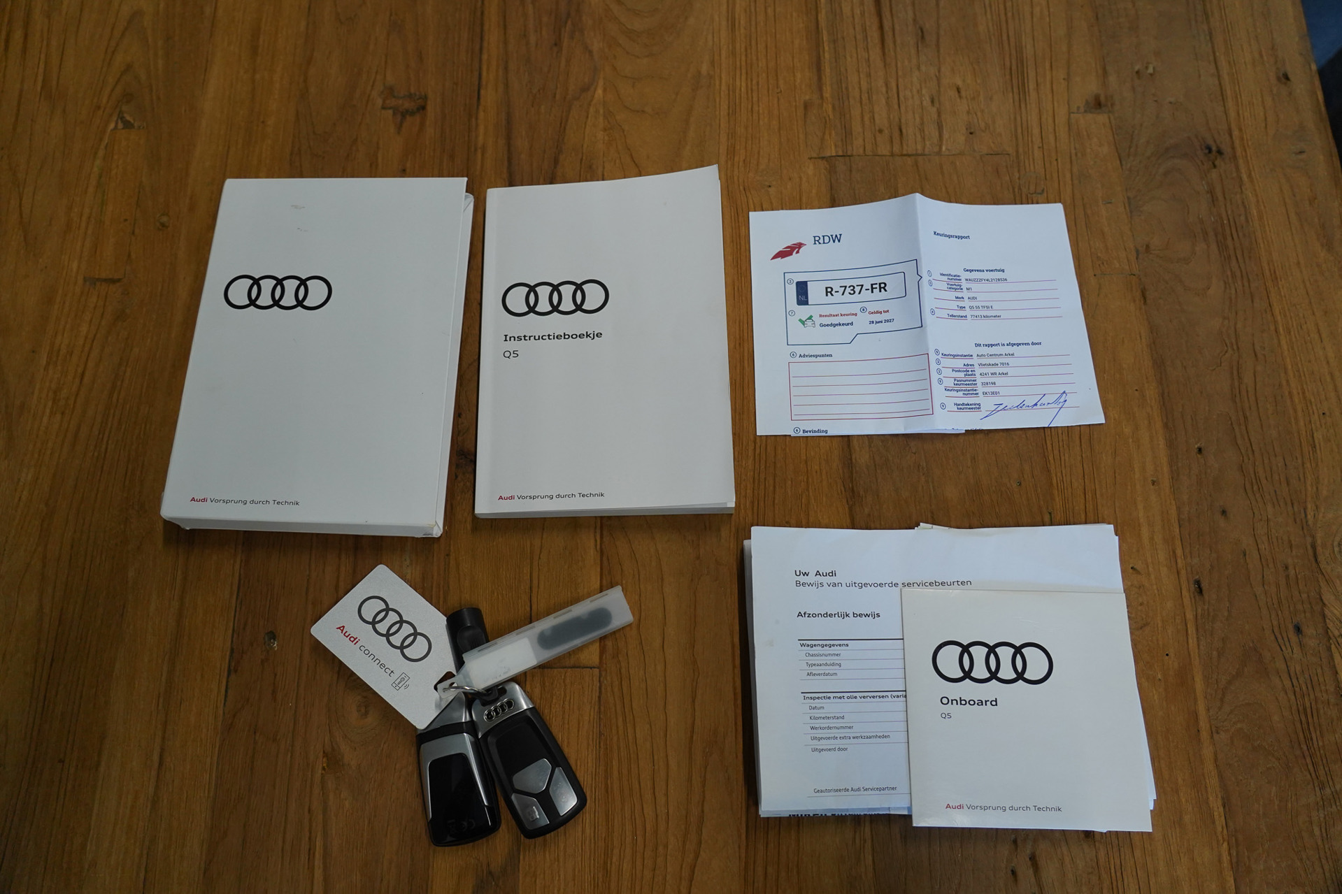 Foto van Audi Q5 55 TFSI E