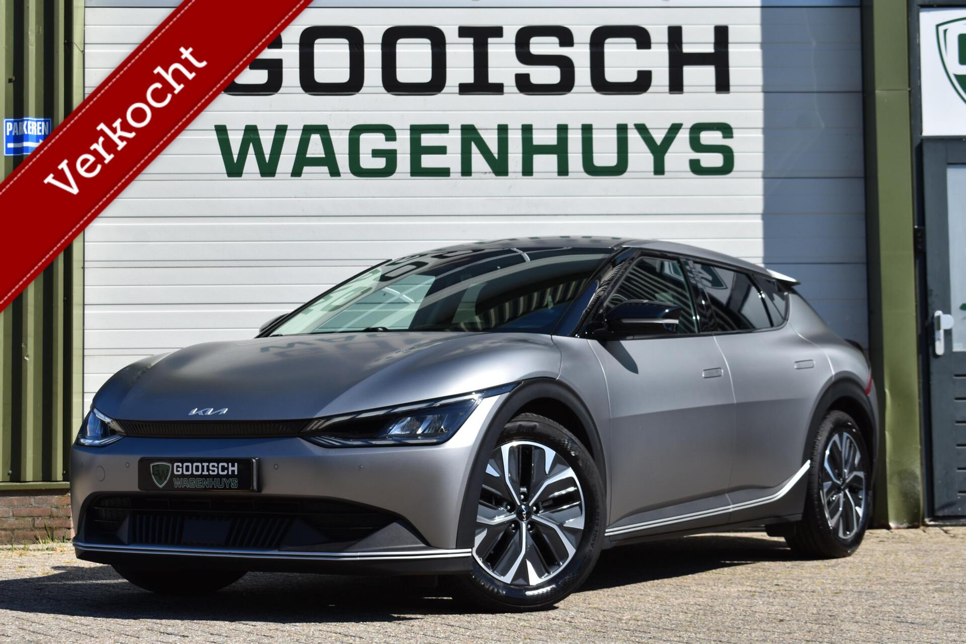 Kia Ev6 Air 58 kWh | Stoel/stuurverwarming | Moonscape Matte | 2023 - voorkant