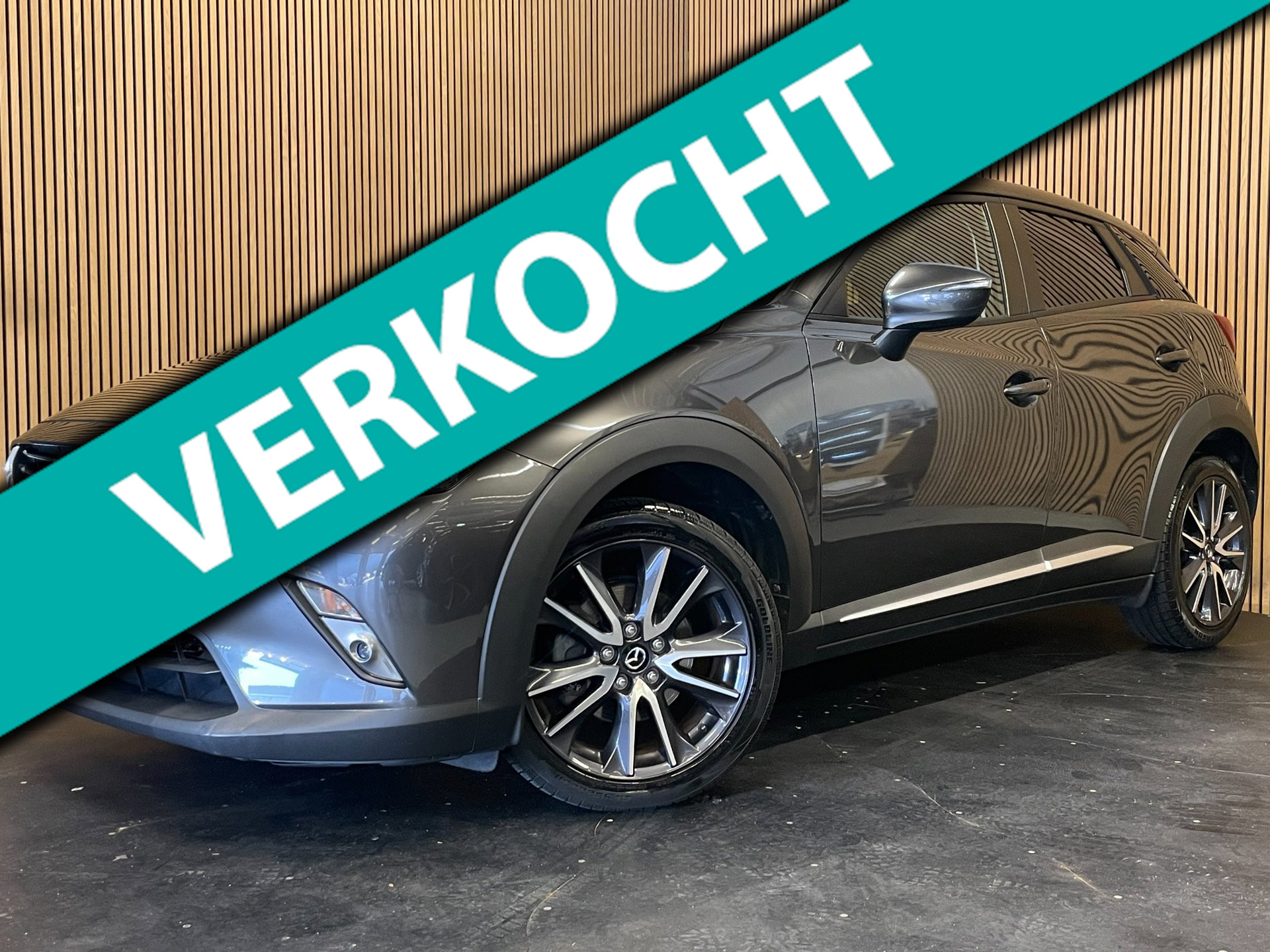 Mazda Mazda Cx-3 2.0 SkyActiv-G 120 GT-M|AFN.TREKHAAK|VOLLEDER|HEAD-UP|ACC|STOEL+STUURVERWARM|CAMERA|CLIMA+CRUISE CTRL|NAVI|NAP|NL-AUTO| 2018 - voorkant