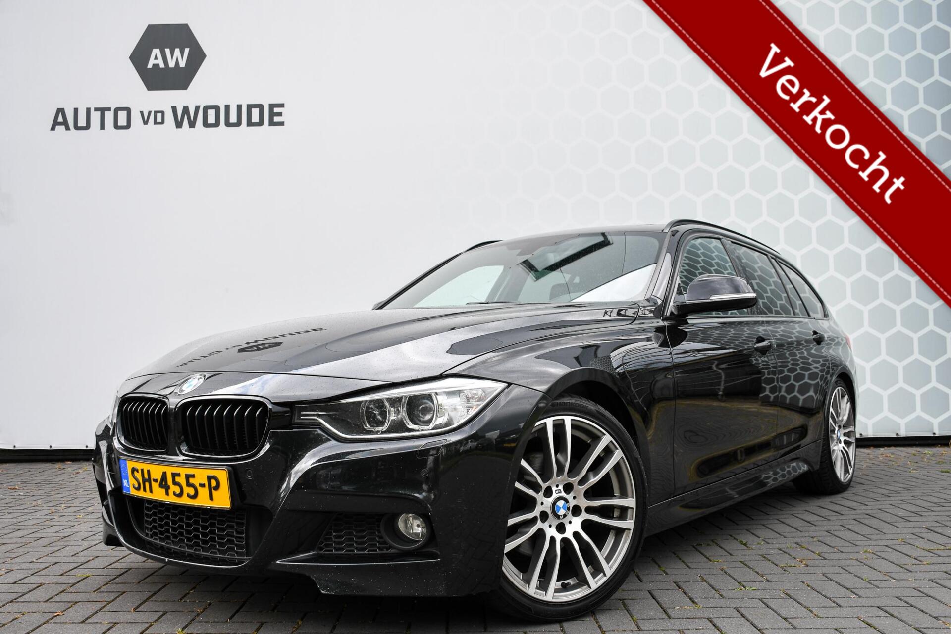 BMW 320d 320d M-Pakket Stoelverwarming Leer 184PK 2013 - voorkant