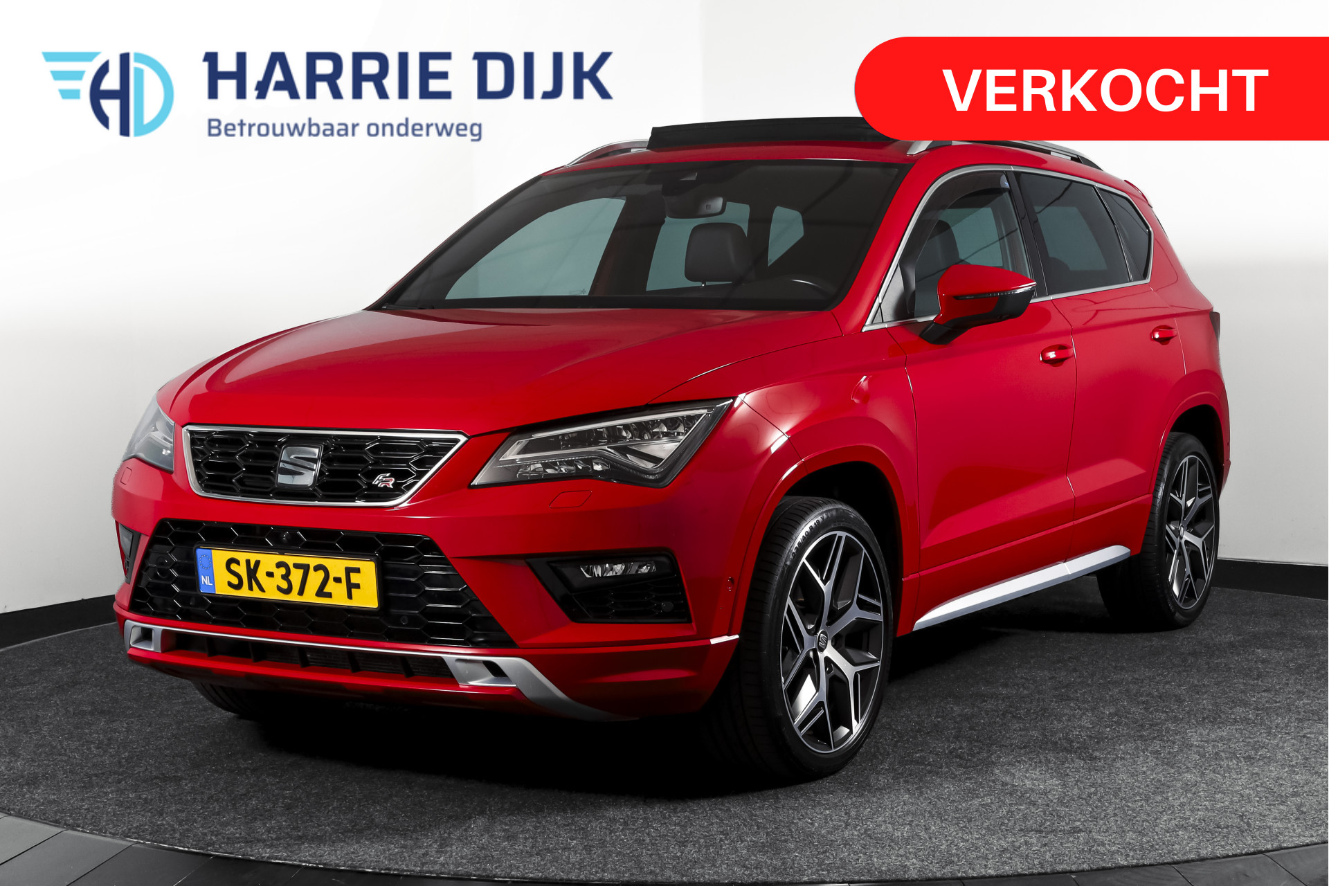 Seat Ateca 1.4 EcoTSI 150 PK FR - Automaat Orig. NL 2018 - voorkant