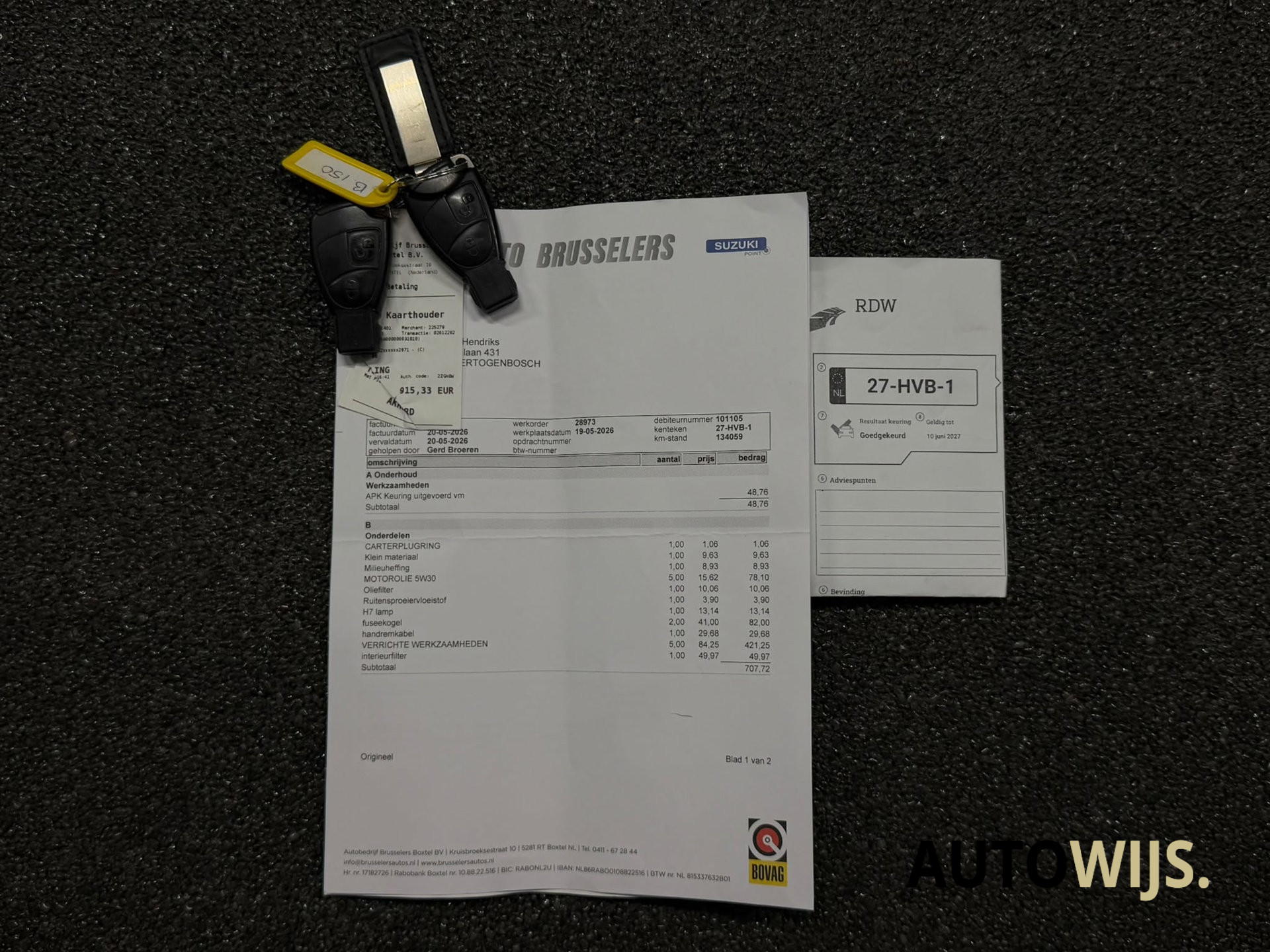 Foto van Mercedes-Benz B 150