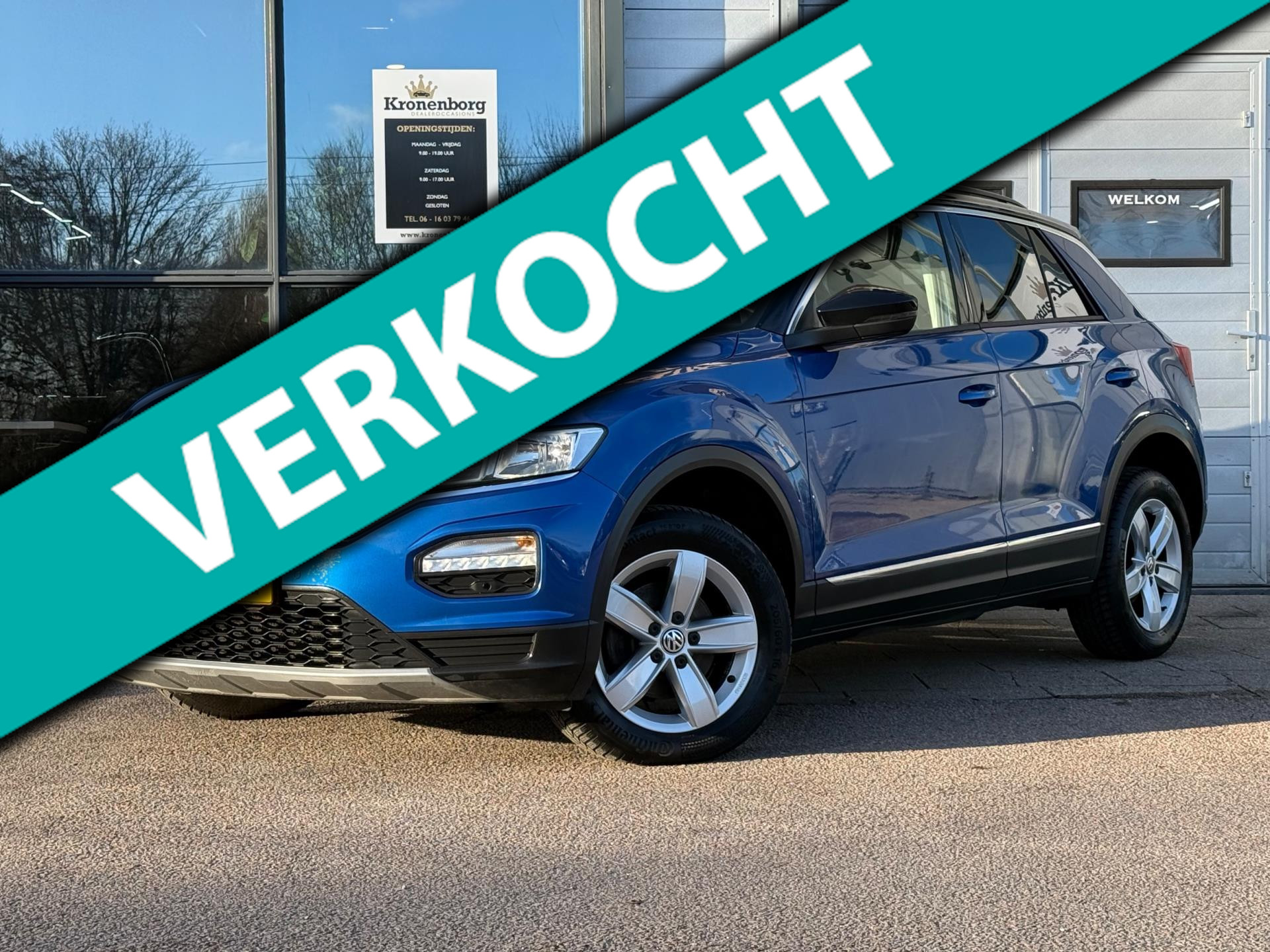 Volkswagen T-roc 1.5 TSI Sport, PANO, NAP, DIGITALDASH 2019 - voorkant
