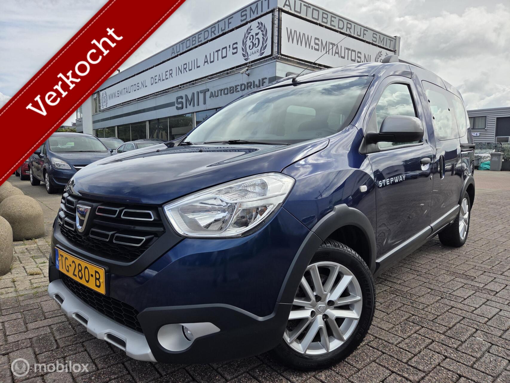 Dacia Dokker 1.2 TCe S&S Ambiance 1eEigenaar/Camera/CC 2018 - voorkant