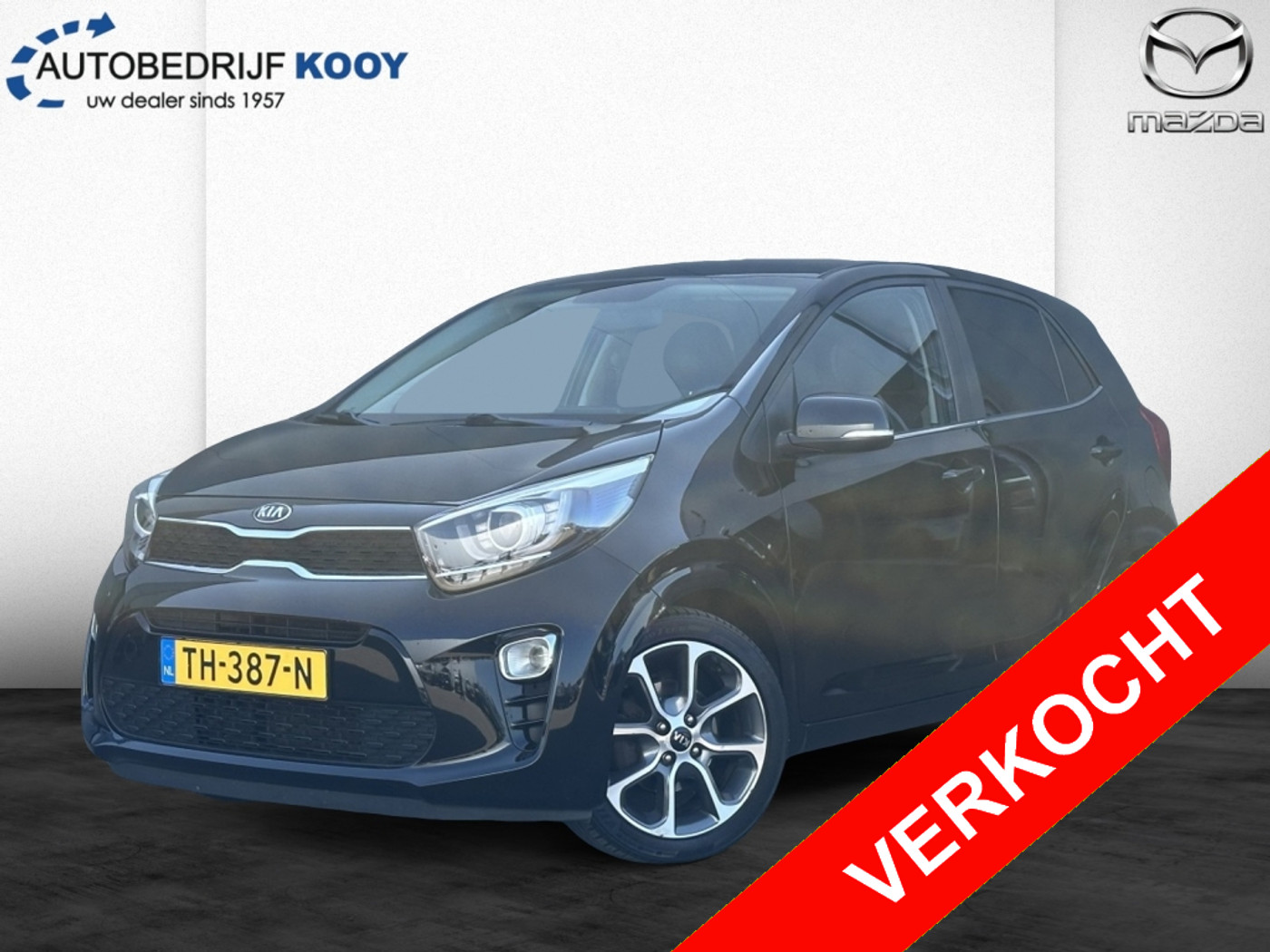 Kia Picanto 1.0 CVVT Design Edition / Carplay / Climate Control 2018 - voorkant