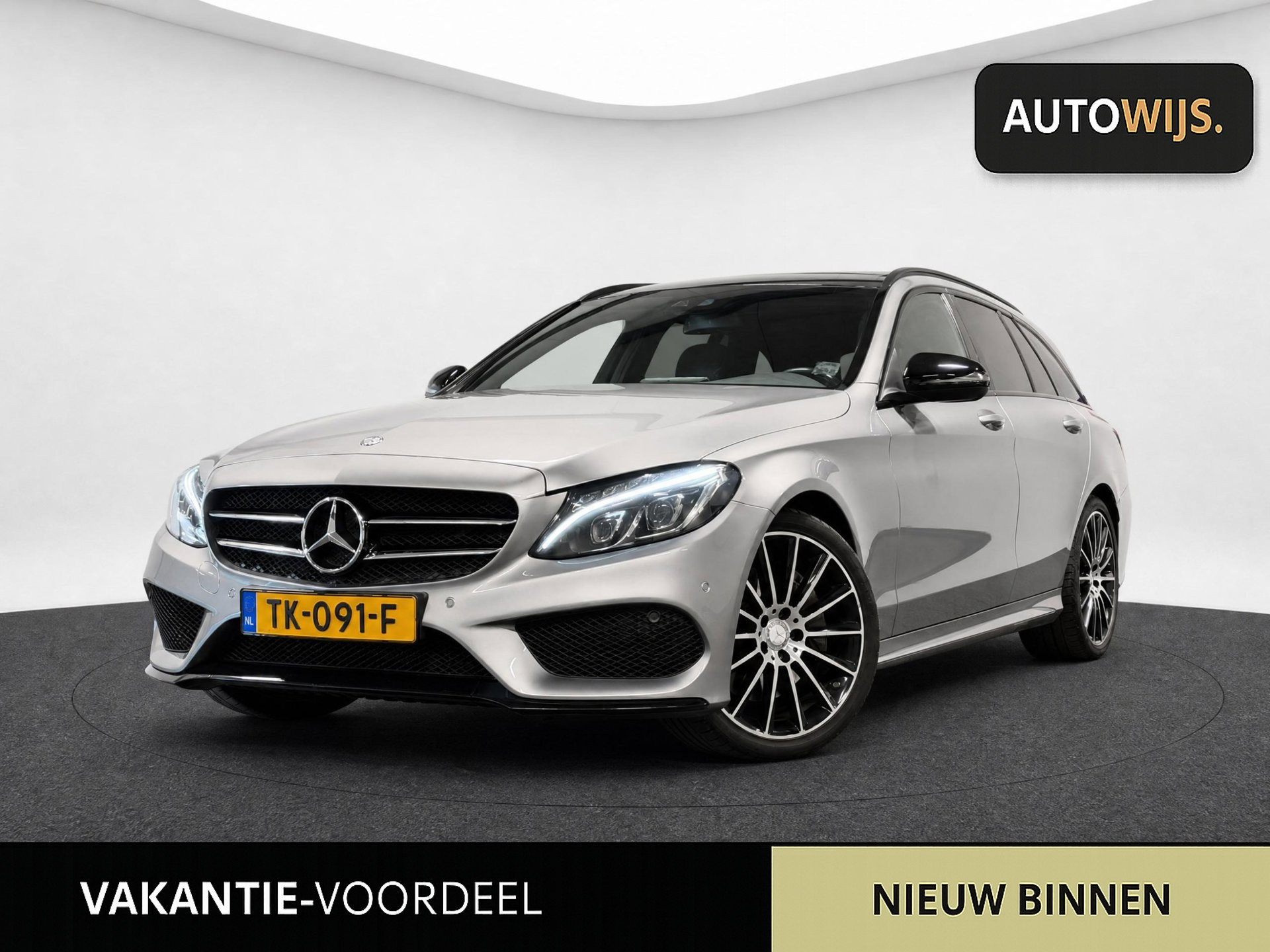 Mercedes-Benz C 250 D 250 CDI Prestige|AMG|204PK|PANO|BURMESTER|GOED ONDERHOUDEN 2016 - voorkant