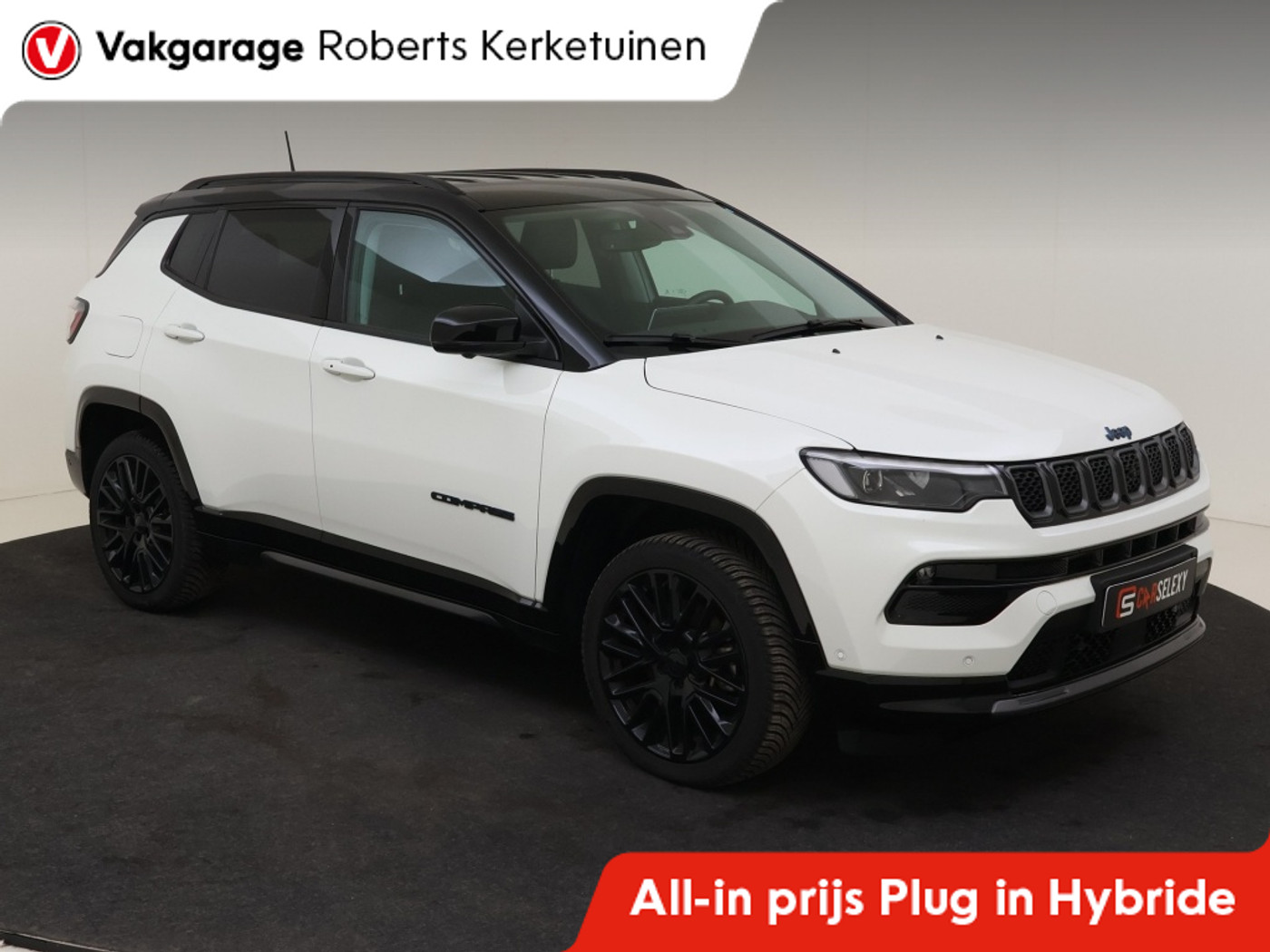 Jeep Compass 4xe 240 Plug In Hybride S Leder Stoelkoeling 360 Camera All Seas 2023 - voorkant