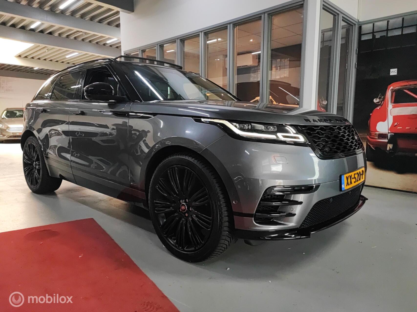 Land Rover Range Rover Velar 3.0 V6 SC 380 PK AWD R-Dynamic HSE LUCHTVERING HEDAUP STOELVERW STOELKOELING 2018 - voorkant