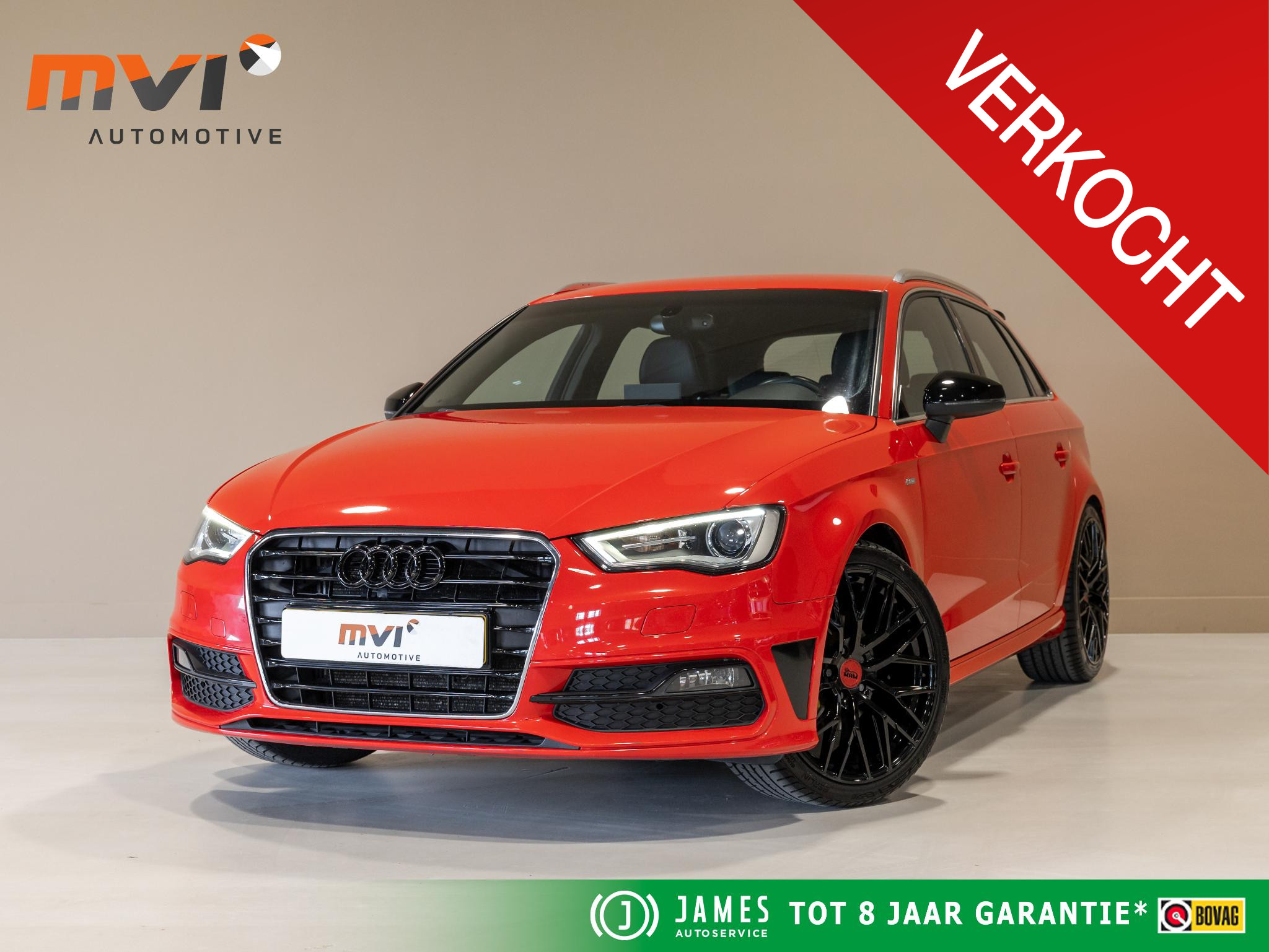 Audi A3 Sportback 1.4 TFSI CoD 2x S-Line 2014 - voorkant