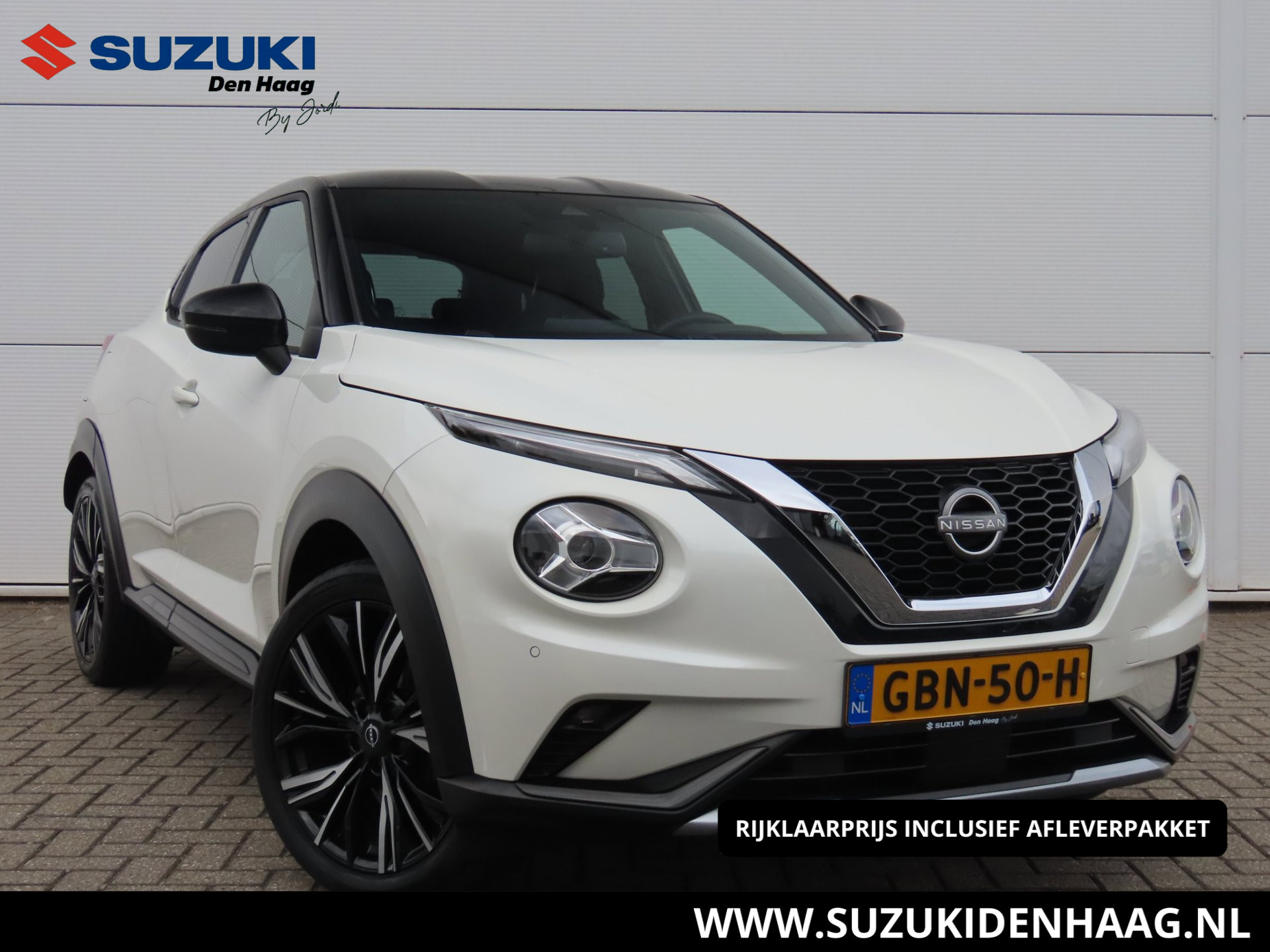 Nissan Nissan Juke 1.0 DIG-T N-Design NL-Auto!!|Lederenbekleding|Navigatie|"19"LM-velgen 2024 - voorkant