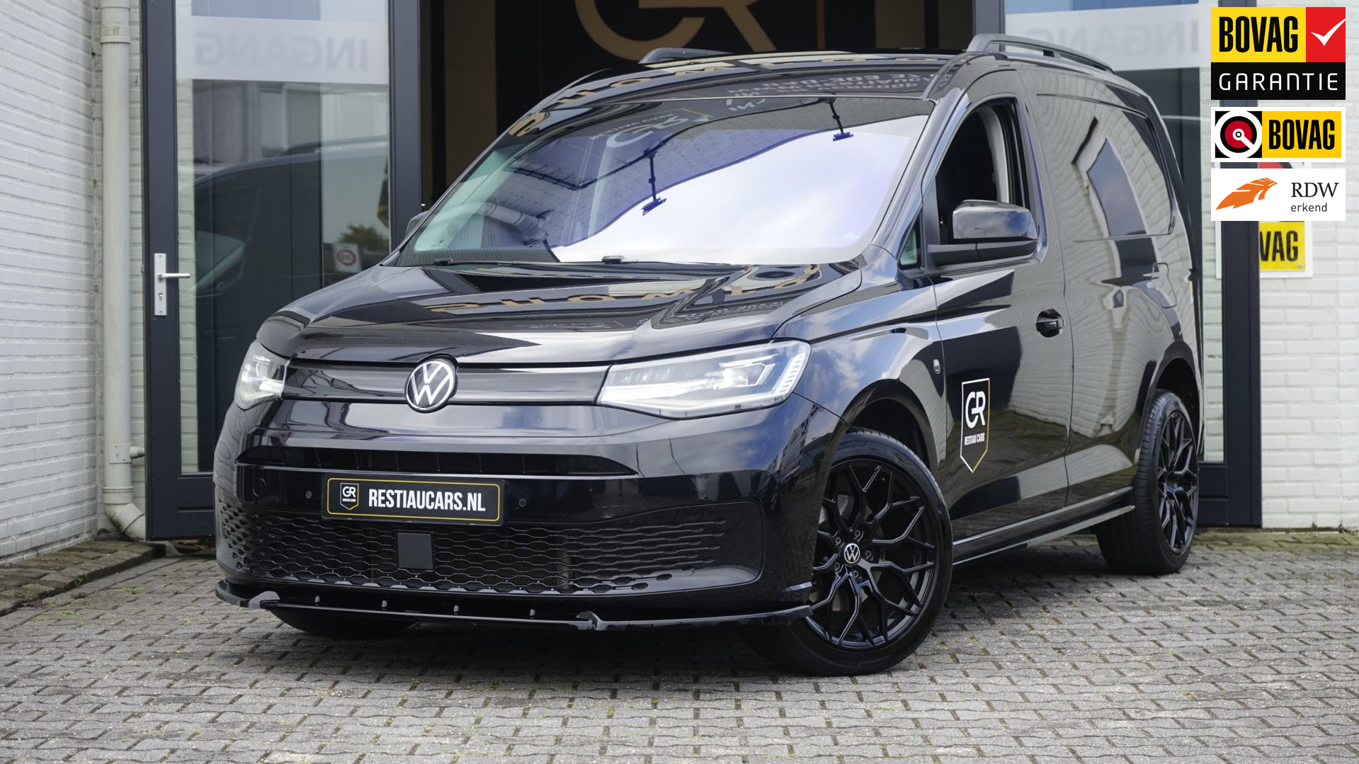 Volkswagen Caddy 1.5 eTSI MAXTON DESIGN AUTOMAAT|BENZINE|CAMERA|CARPLAY|CRUISE|NAVIGATIE|PDC|STOELVERWARMING|TREKHAAK 2021 - voorkant