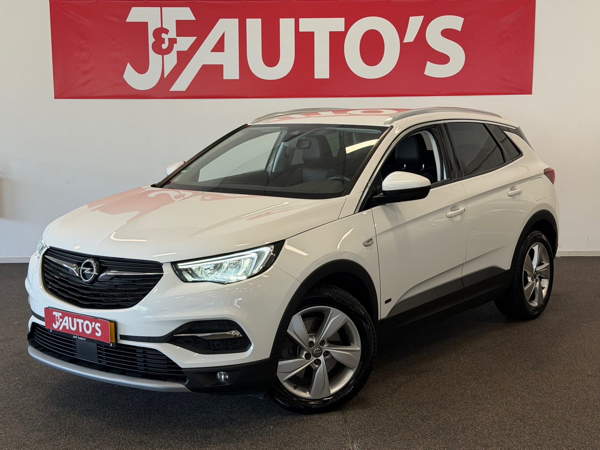 Opel Grandland X 1.6 Turbo Hybrid|NAVIGATIE|CAMERA|CRUISE|ECC AIRCO 2021 - voorkant