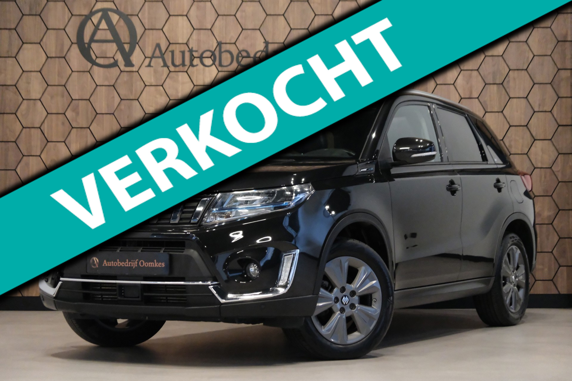 Suzuki Vitara 1.4 Boosterjet Style Smart Hybrid AllGrip *PANORAMADAK* 83.599km Camera/Navi/4 Z.G.A.N banden 2021 - voorkant