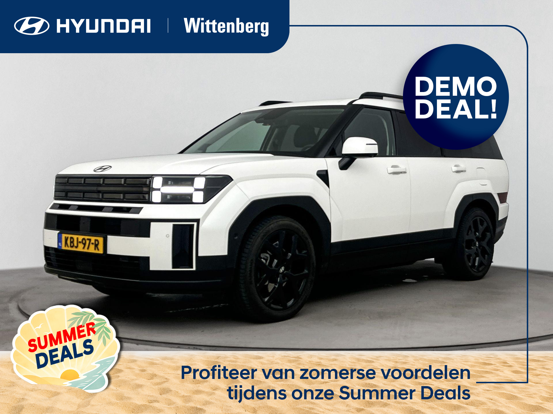 Hyundai Santa Fe 1.6 T-GDI PHEV Premium Plus 4WD 7p 2026 - voorkant