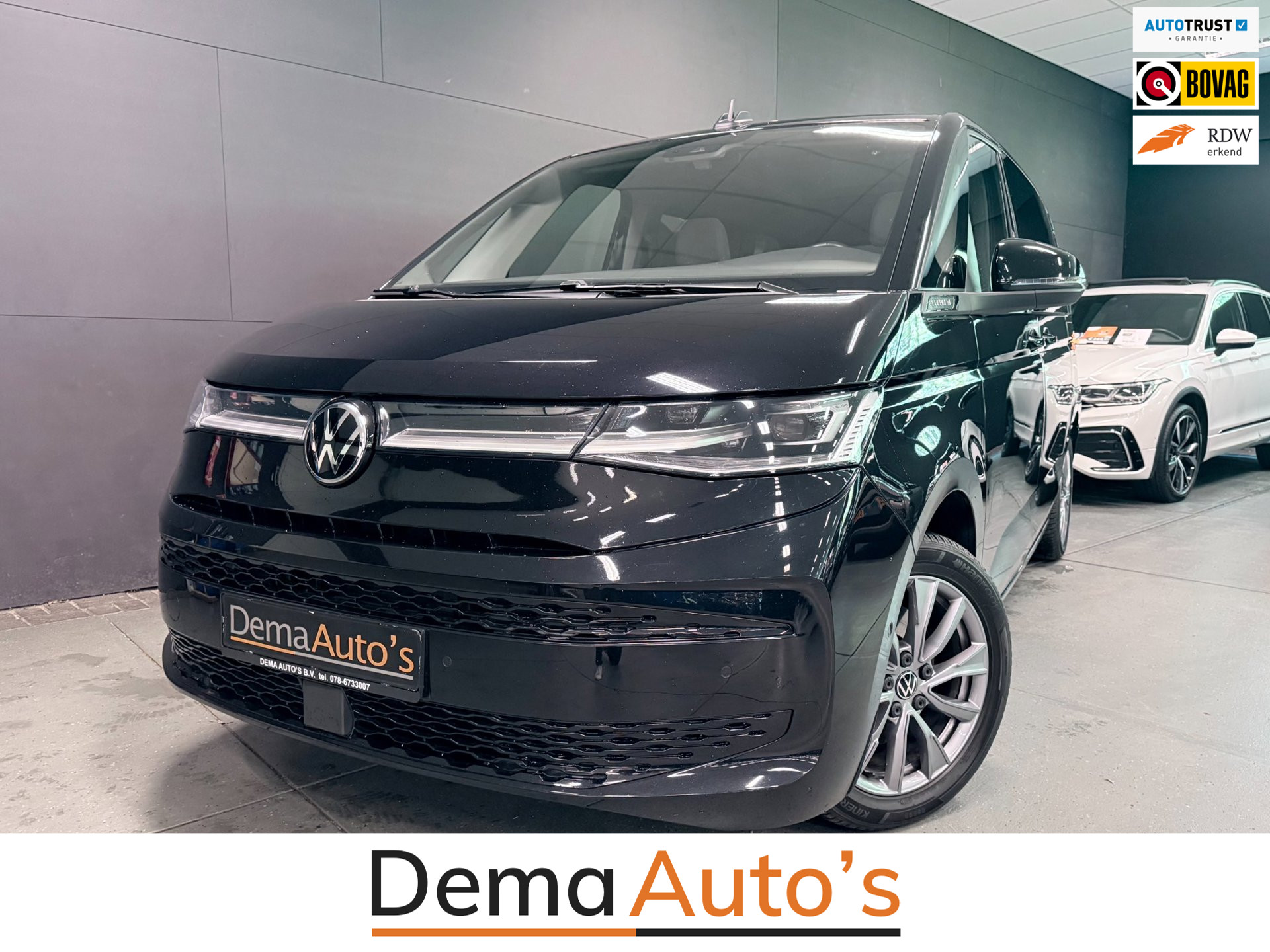 Volkswagen Multivan 1.4 eHybrid Energetic 6P PANO/NAVI/H-KARDON/V-COCKPIT/DAB/CARPLAY/SFEERVERLICHTING/TREKH/// 2022 - voorkant