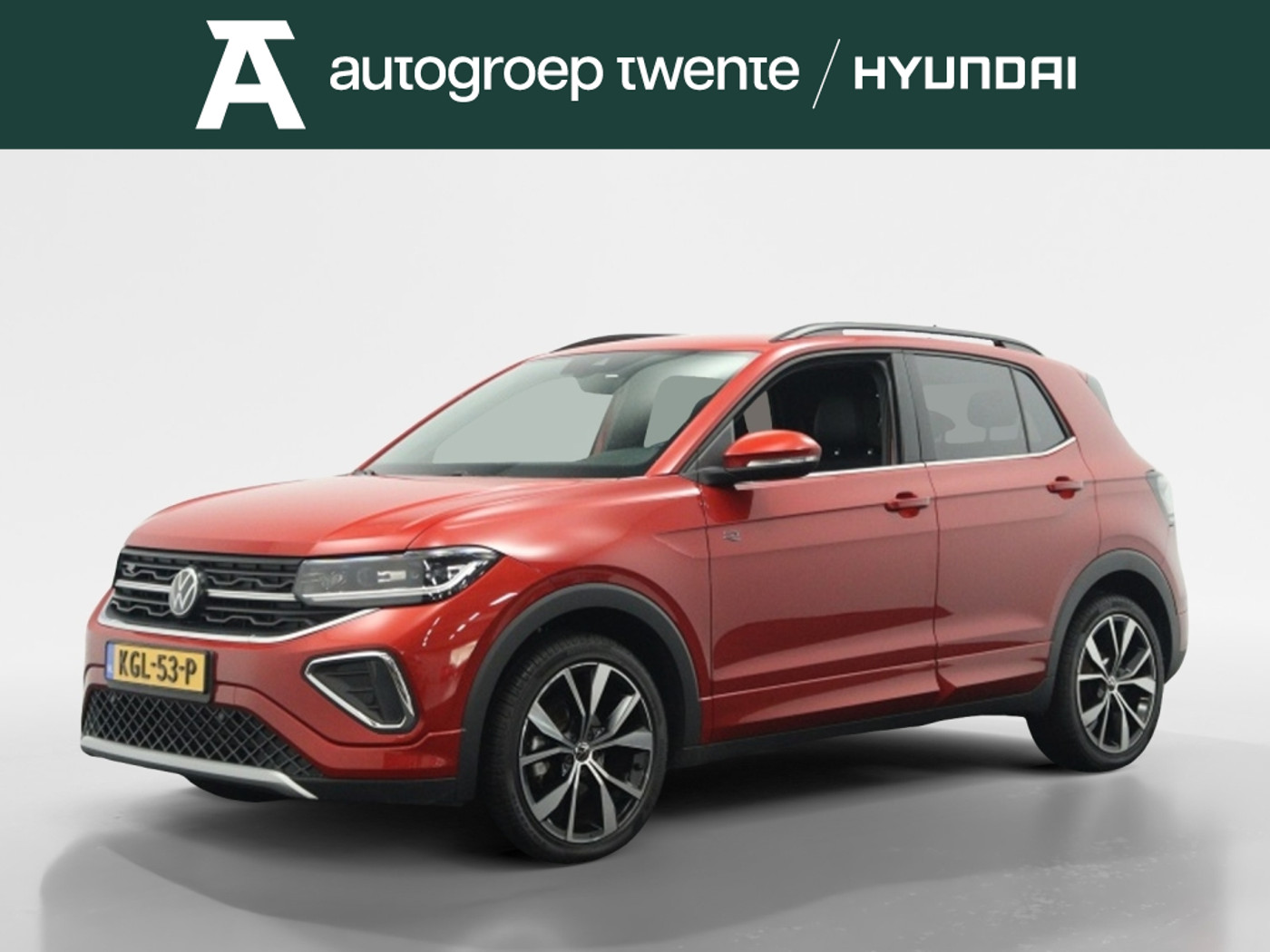 Volkswagen T-cross 1.0 TSI R-Line Automaat | IQ Light | Private lease vanaf 569 p.m 2025 - voorkant