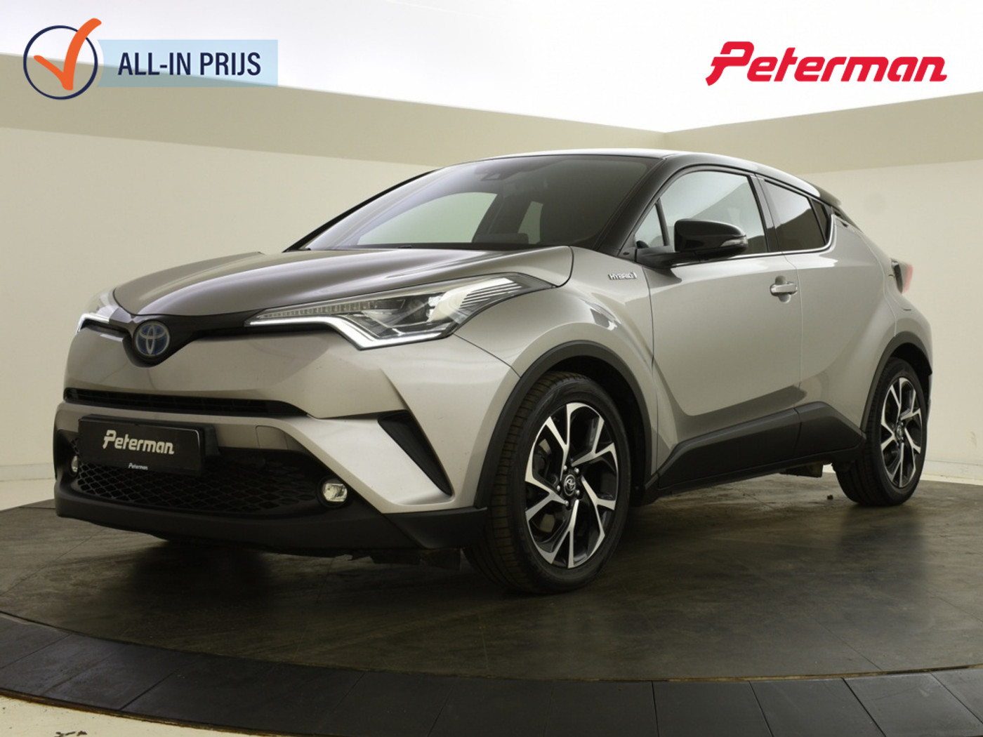 Toyota Toyota C-hr 1.8 Hybrid Bi-Tone | Trekhaak | Blindspot | Stoelverw. 2017 - voorkant