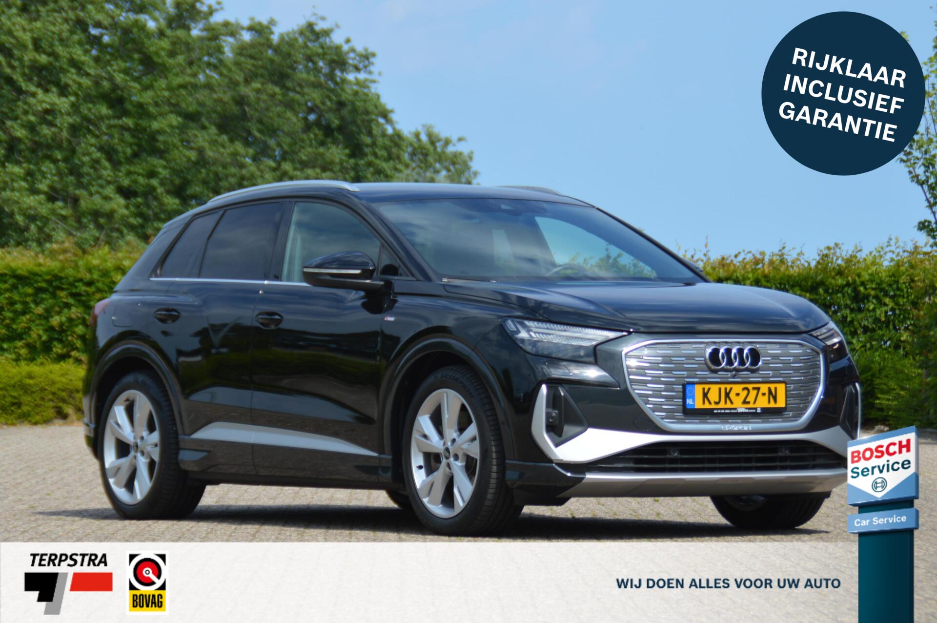 Audi Q4 50 E-tron 50 quattro S edition 77 kWh 2023 - voorkant