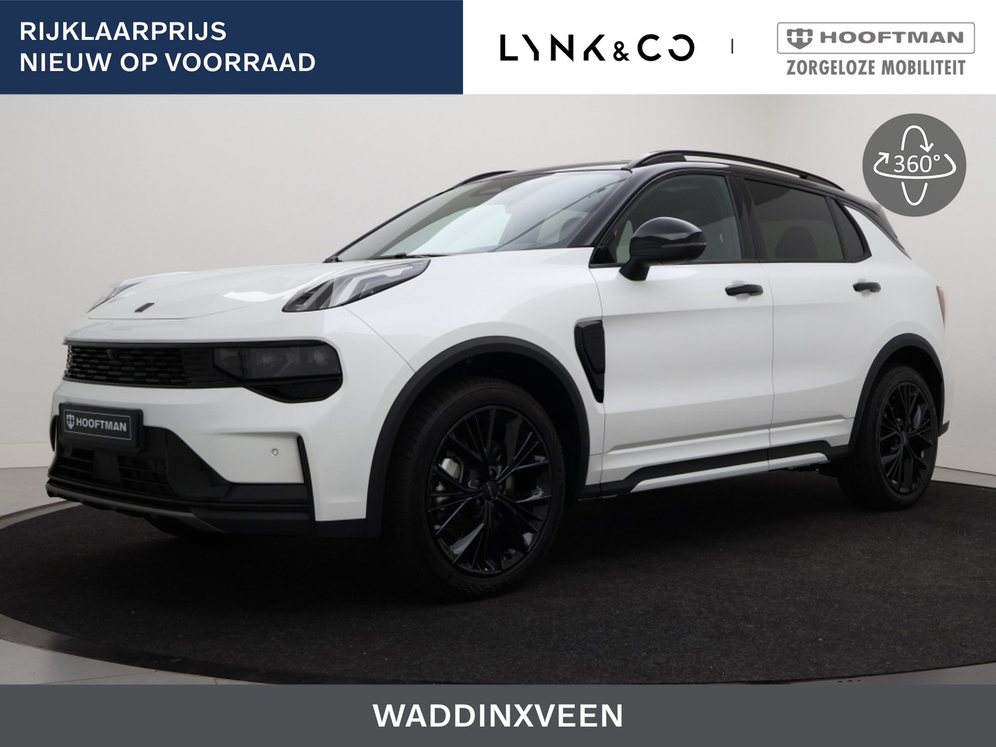 Lynk&co LYNK & Co 01 1.5 PLUG-IN HYBRID MORE SCHUIFDAK 360GR CAM ELEK.STOEL STOELVERW 2026 - voorkant