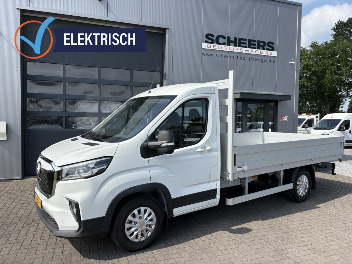 Maxus Maxus Edeliver 9 65kWh open laadbak 2025 - voorkant