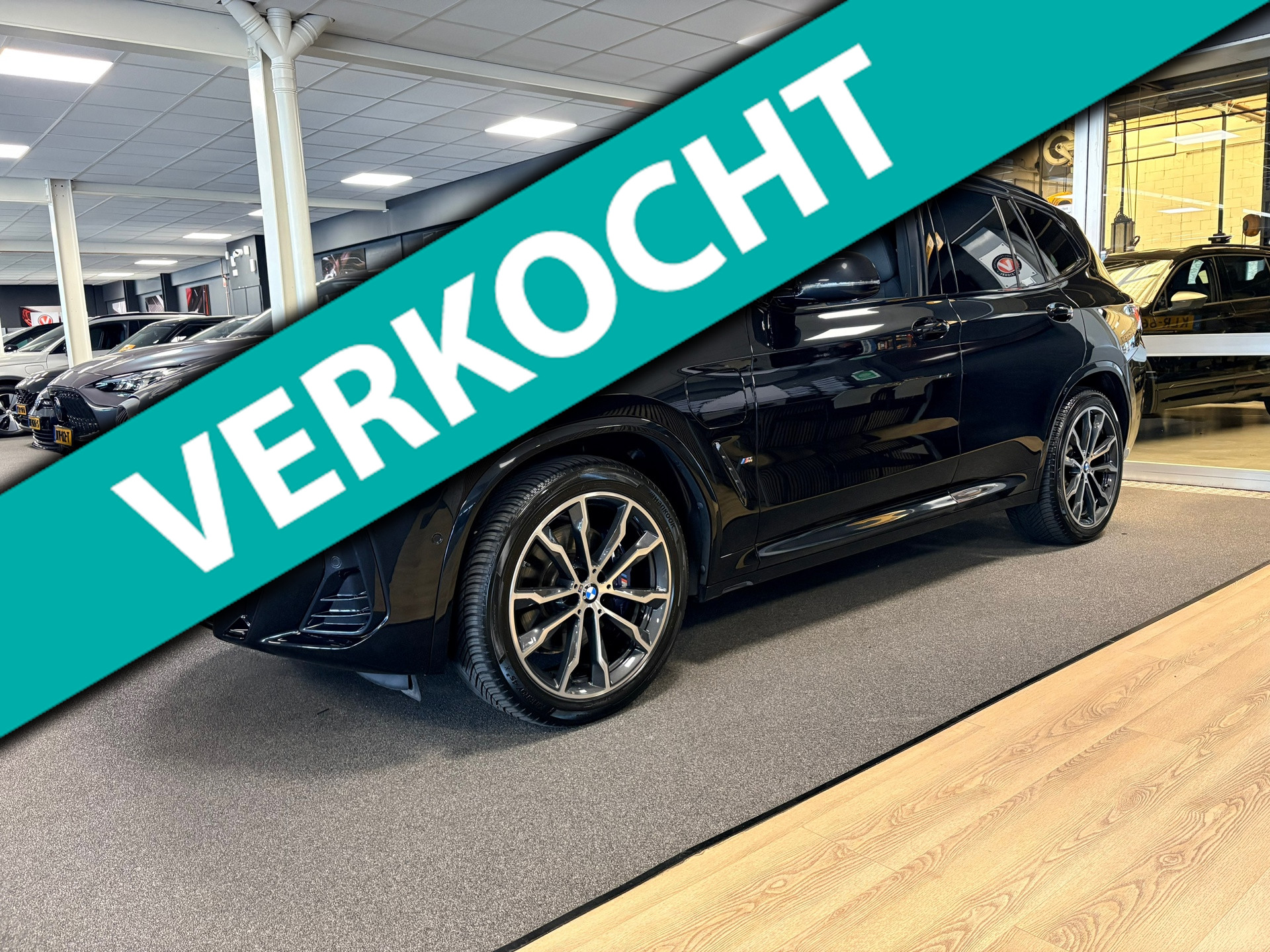BMW X3 Xdrive30e XDrive30e High Executive M-sport / panoramadak / head-up / Leder-sportstoelen  / cruisecontrol / led 2023 - voorkant