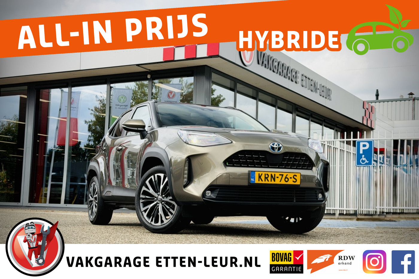 Toyota Toyota Yaris Cross 1.5 Hybrid 2024 - voorkant