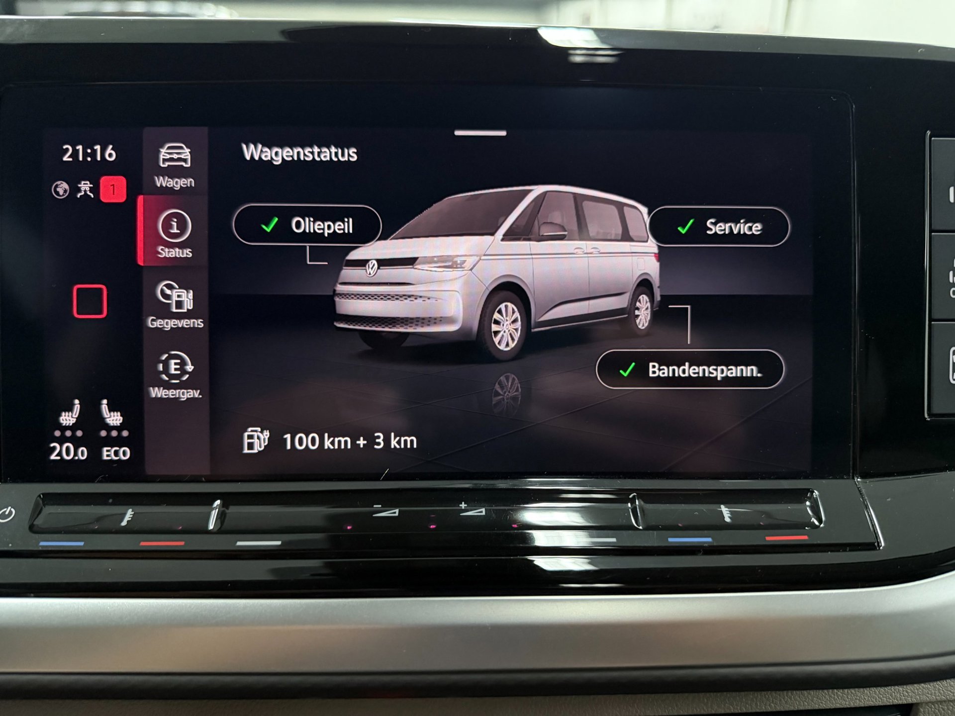 Foto van Volkswagen Multivan