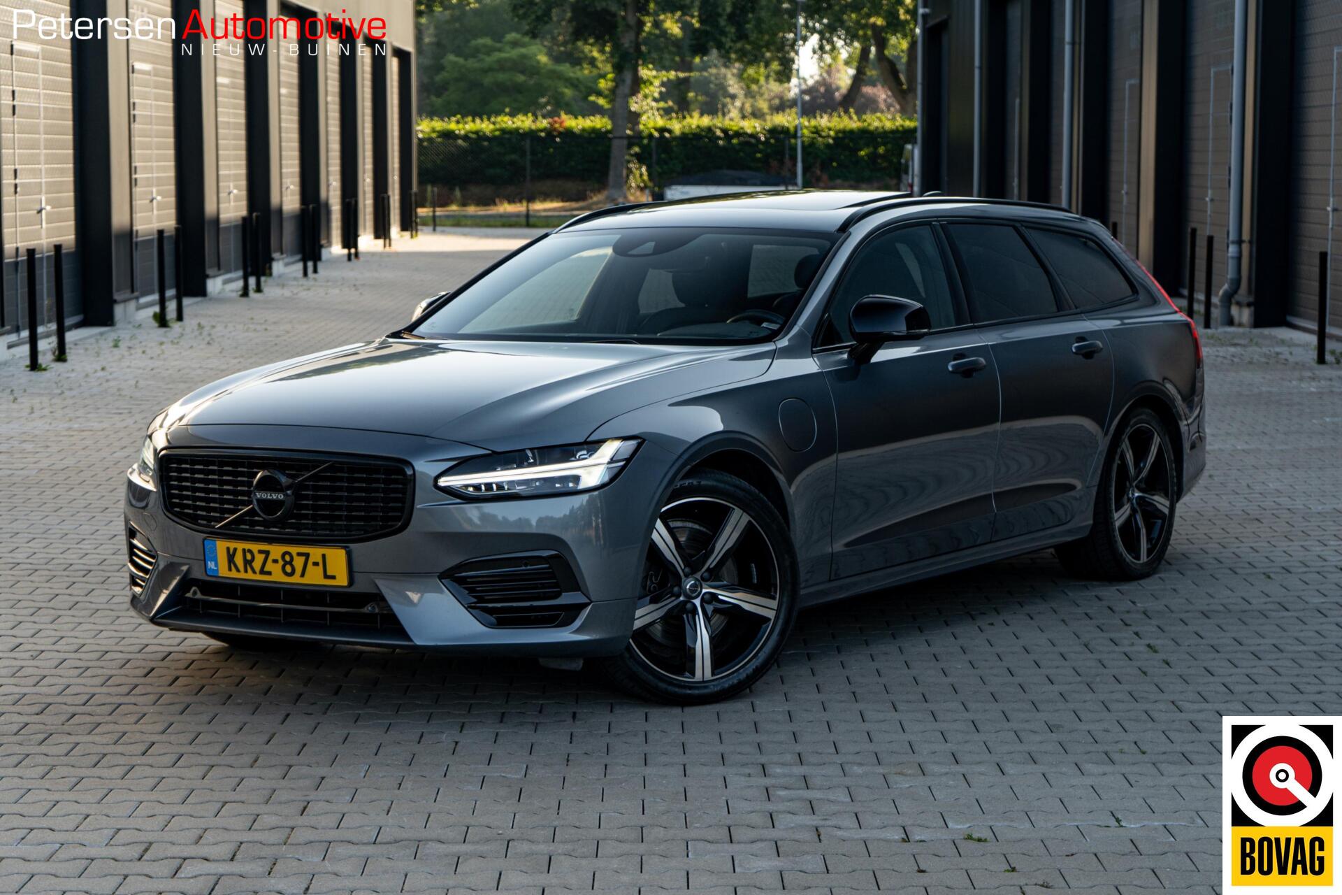 Volvo V90 T8 Twin Engine 2.0 T8 AWD R-Design *Pano* Vol* Dealer onderhouden* 2019 - voorkant