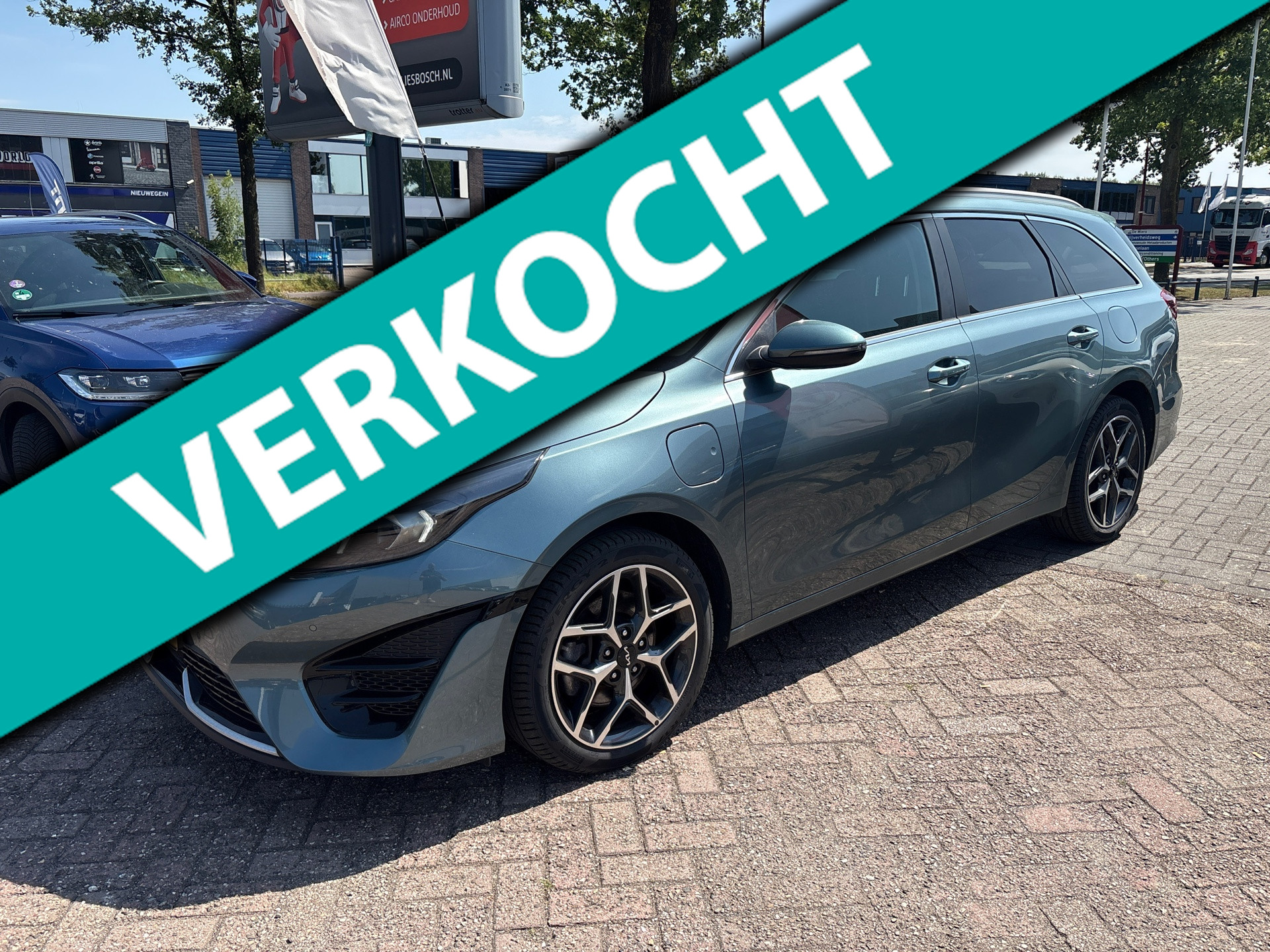 Kia Ceed Sportswagon 1.6 GDI PHEV DynamicPlusLine/navi/camera/stoel stuur verw/apple/ 2022 - voorkant