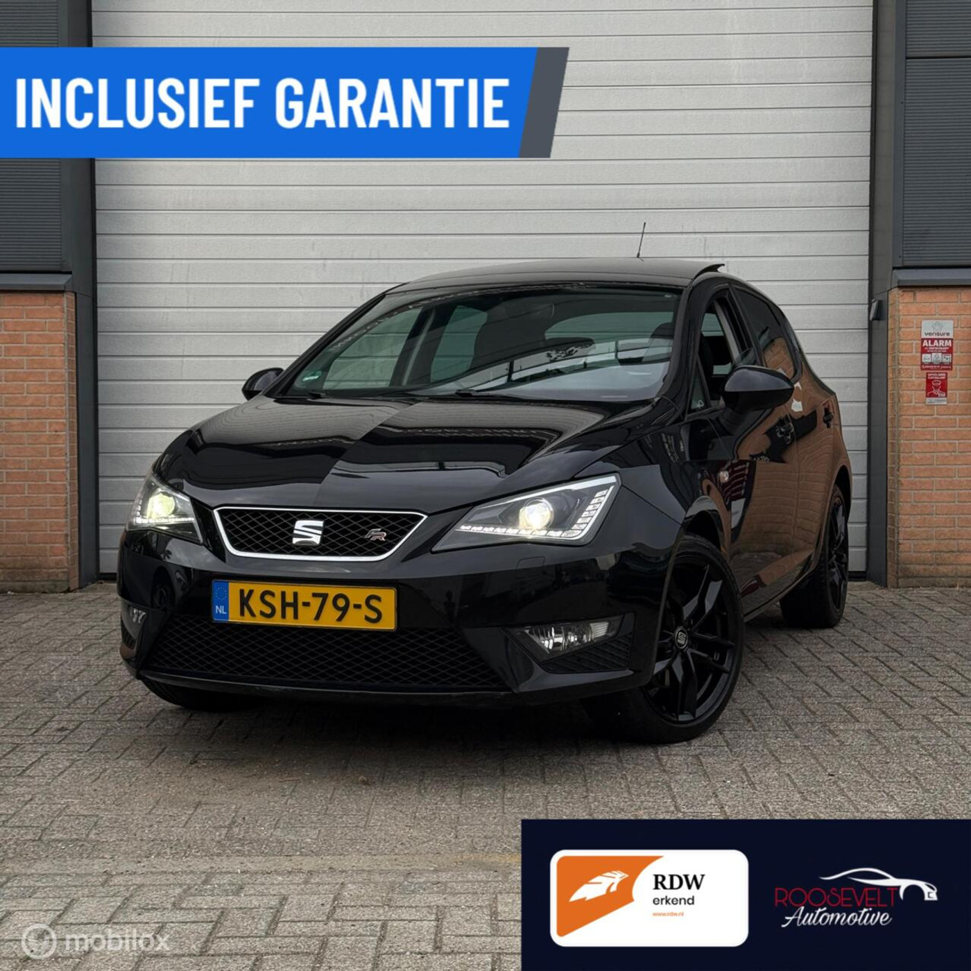Seat Ibiza 1.0 EcoTSI FR Connect DSG Automaat / PANO / FULL 2017 - voorkant
