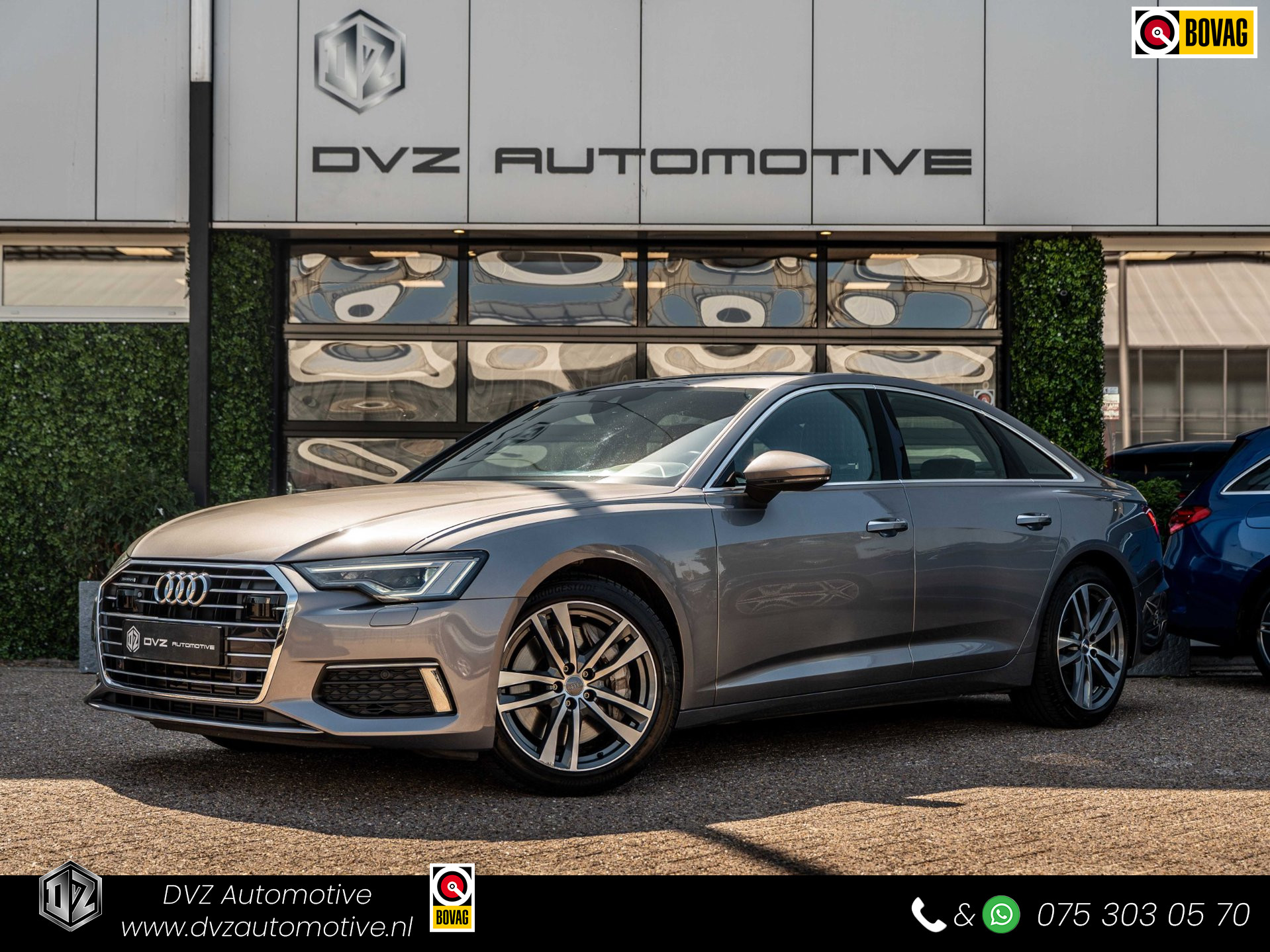 Audi A6 Limousine 55 TFSI quattro Design Pro Line Plus | ACC | Stoelventilatie | Memory | B&O Sound 2018 - voorkant