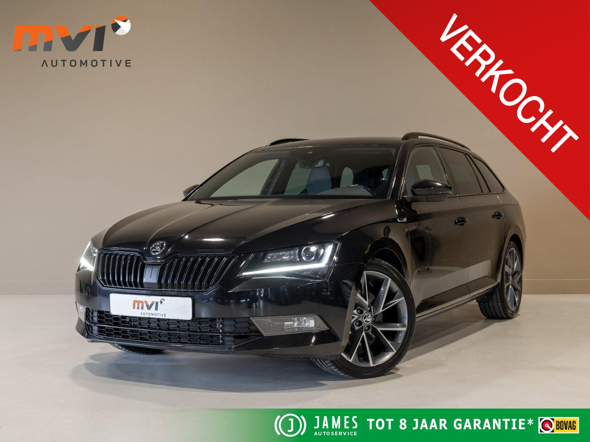 Skoda Superb Combi 1.5 TSI ACT Sportline Business / 150pk / 2019 - voorkant