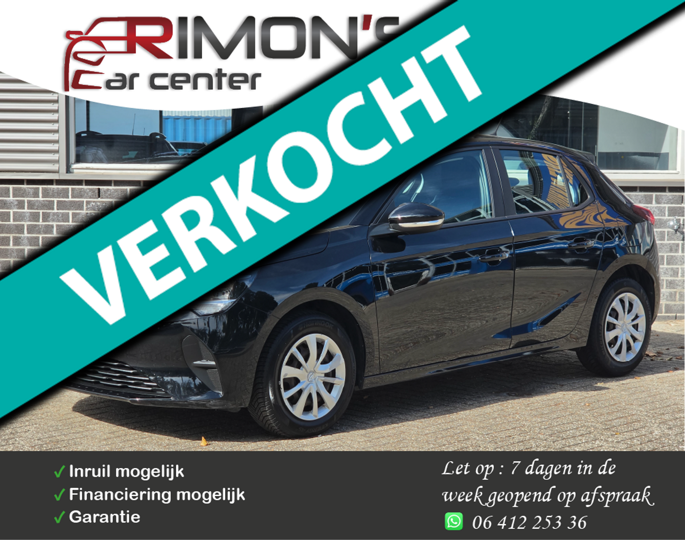 Opel Corsa 1.2 Edition Carplay Navi Zie Foto Lichte Krassen 2020 - voorkant