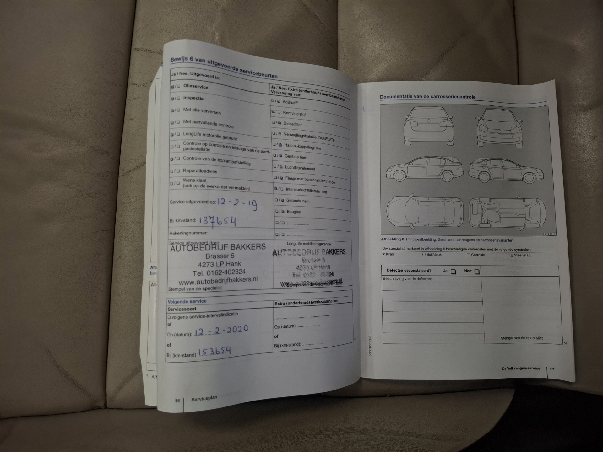 Foto van Volkswagen Eos
