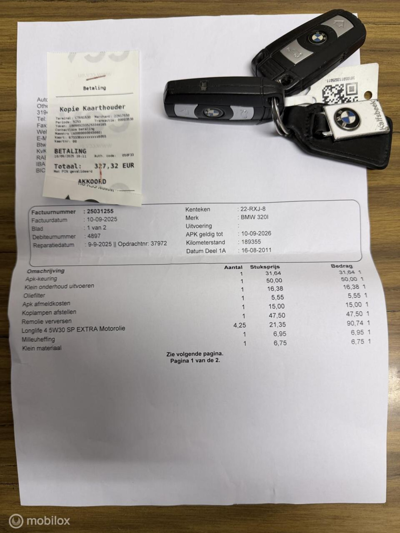 Foto van BMW 320i