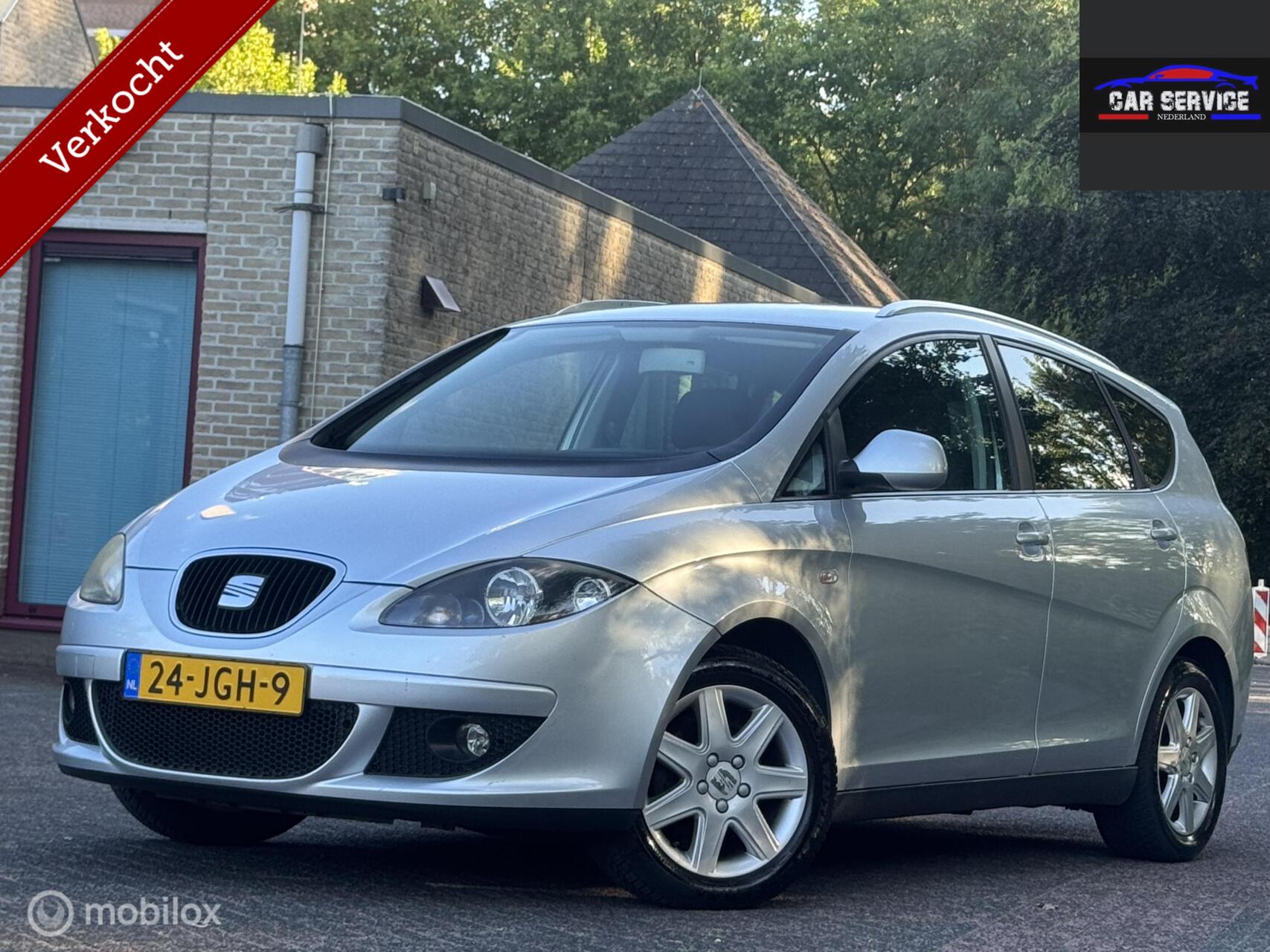 Seat Altea XL 1.6 Active Styles/NAP/NWE APK/PDC/AC/LMV/OH DO 2009 - voorkant